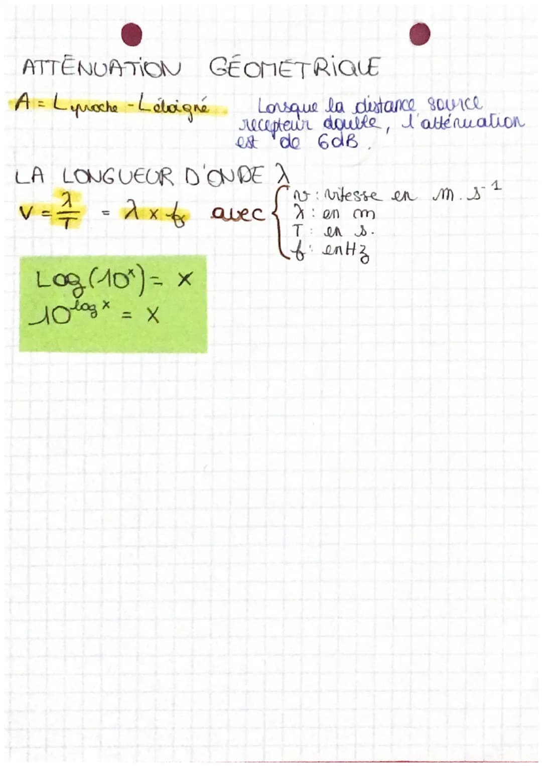 спар 1
INTENSITÉ
I
=
Sons et EFFET
DOPPLER
SONORE I
I
P
P
S 4TXP³
NIVEAU INTENSITÉ
I
L = 10 x log (=//=)
хлод
Io
=
avec
P: puissance de la s