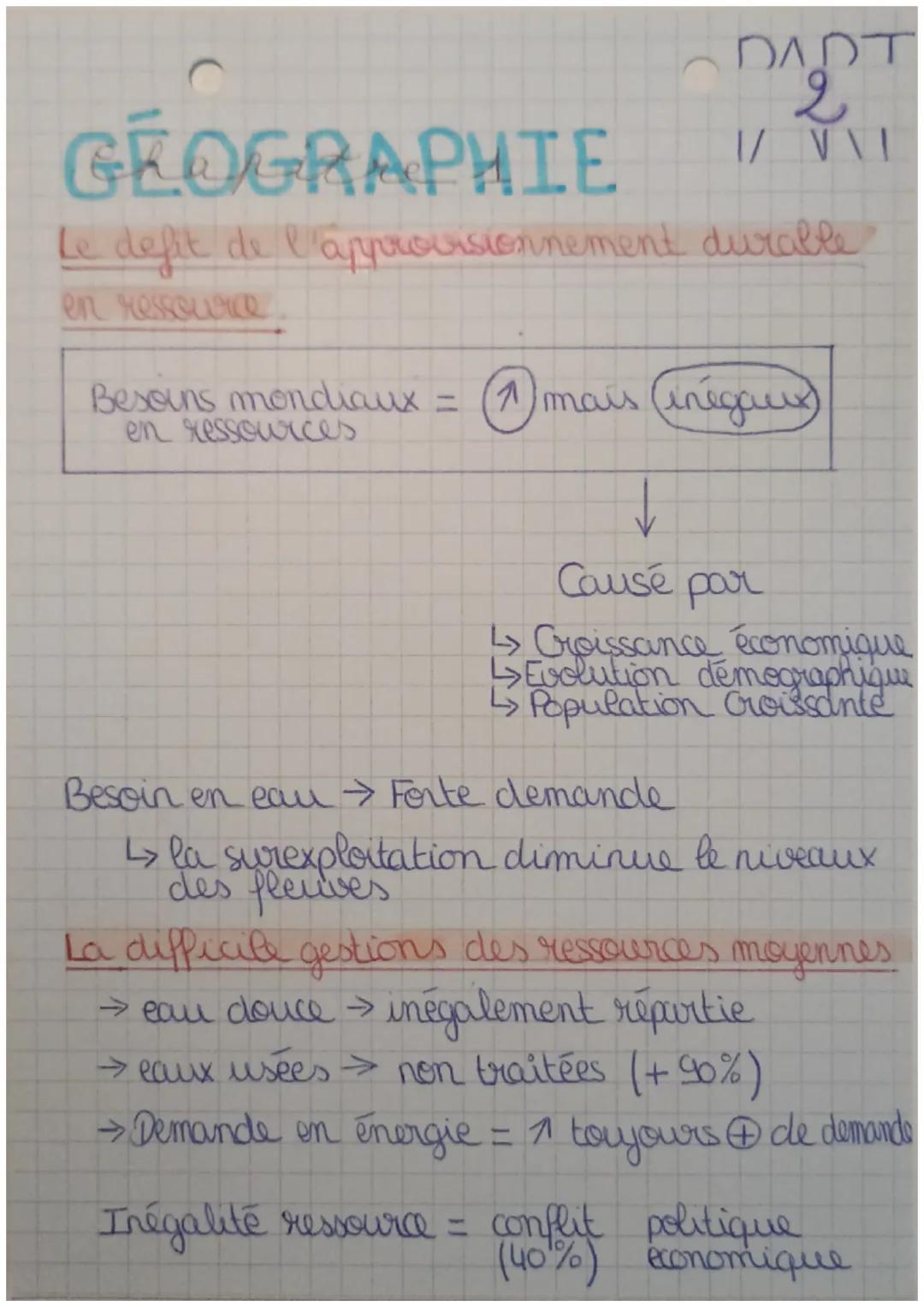 DADT
GEOGRAPHIE 1/711
Les sociétés face aux risques?
Risque → alea
Alea → phenomene (dangereux)
Alea → probleme à la population (Risque)
Ale