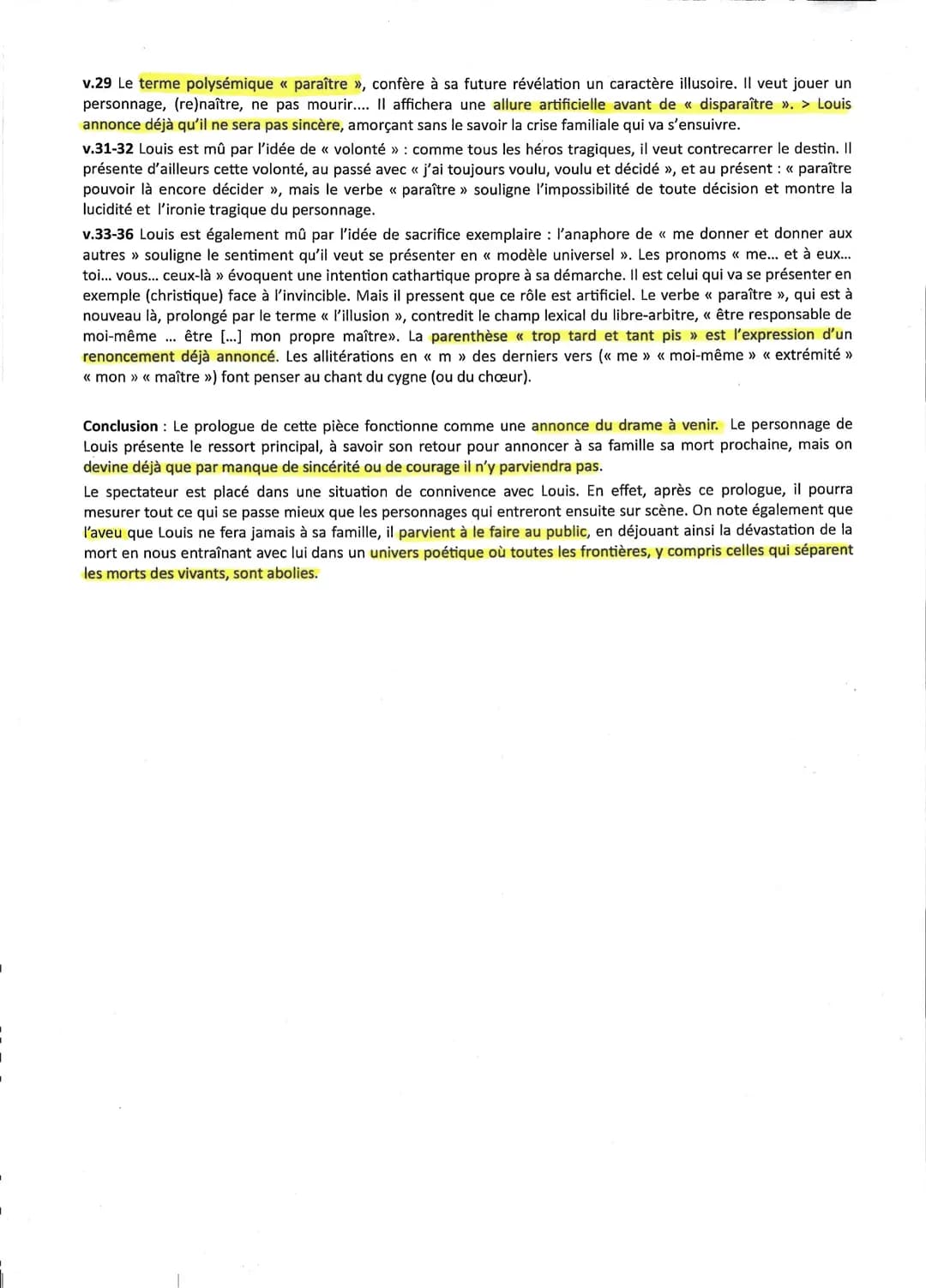 OE 4 Le théâtre du XVIIe siècle au XXIe siècle
Ol : Jean-Luc Lagarce, Juste la fin du monde, 1990
Parcours : Crise personnelle, crise famili