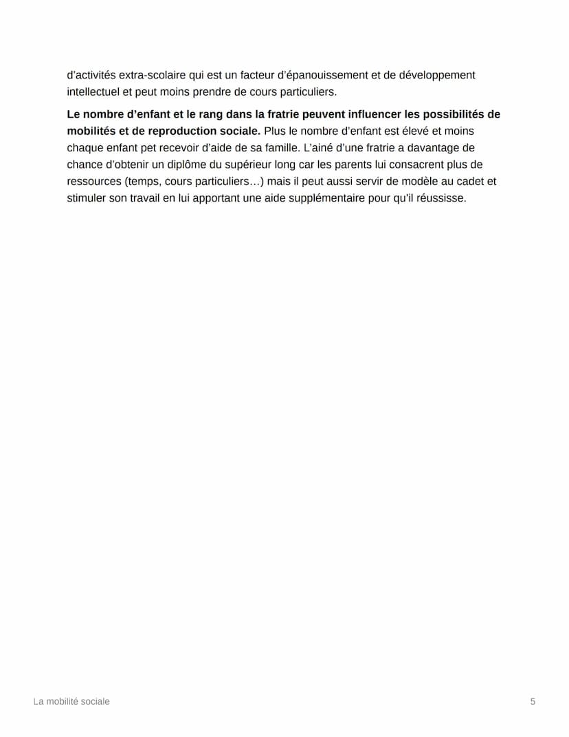 La mobilité sociale
Les formes de mobilité sociale :
Il existe plusieurs type de mobilité sociale :
La mobilité professionnel
La mobilité gé