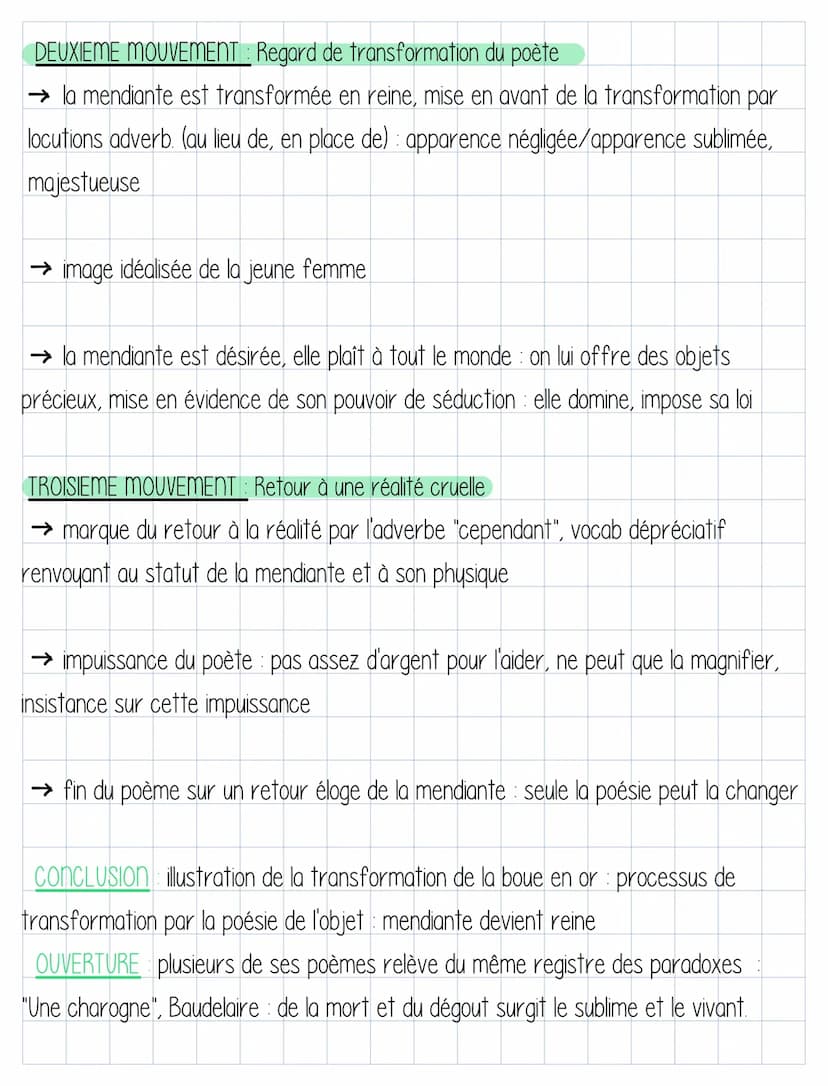 Oral de bac
· poème · À une mendiante rousse .
Introduction
→ AUTEUR : Charles Baudelaire, précurseur de la modernité poétique
→ OEUVRE Les 