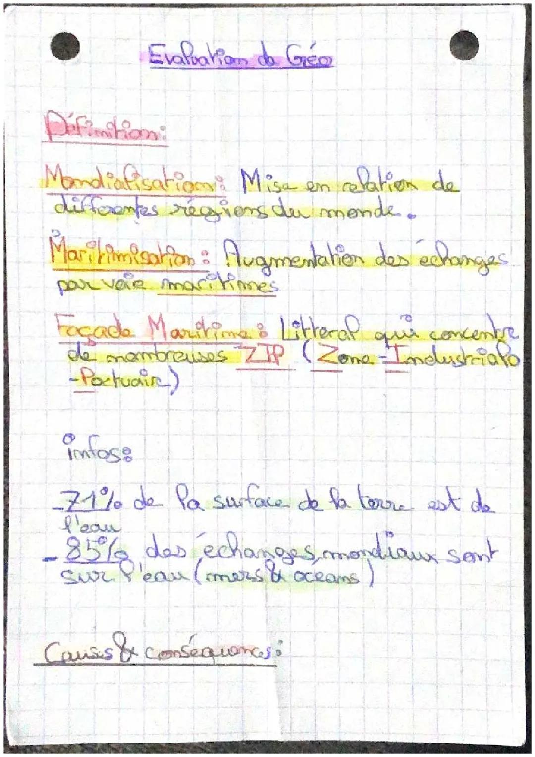 la mondialisation maritime 