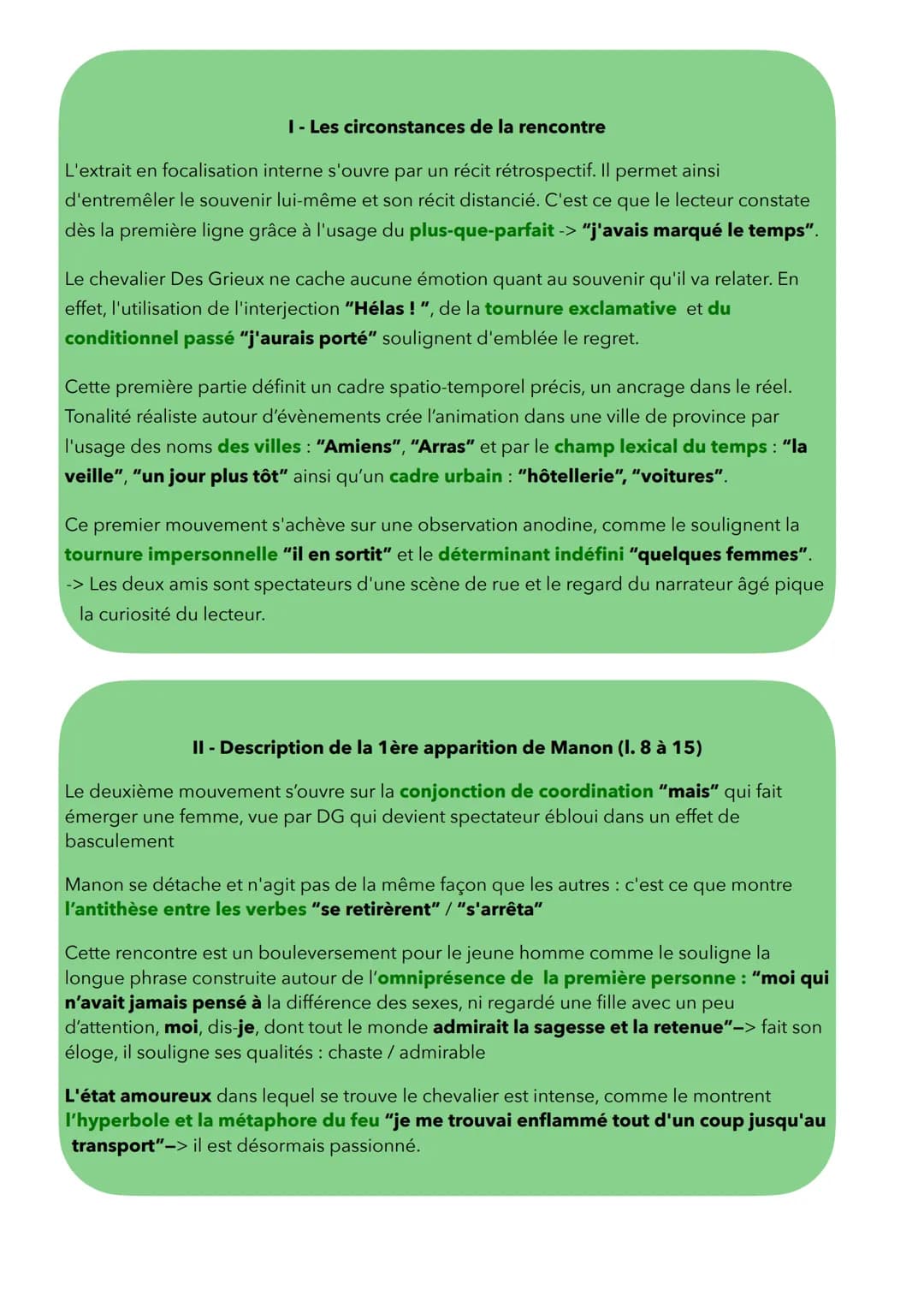 Texte 9: « La rencontre de
Manon>>
Manon Lescaut
Manon Lescaut, dont le titre original est Histoire du Chevalier des Grieux et de Manon
Lesc