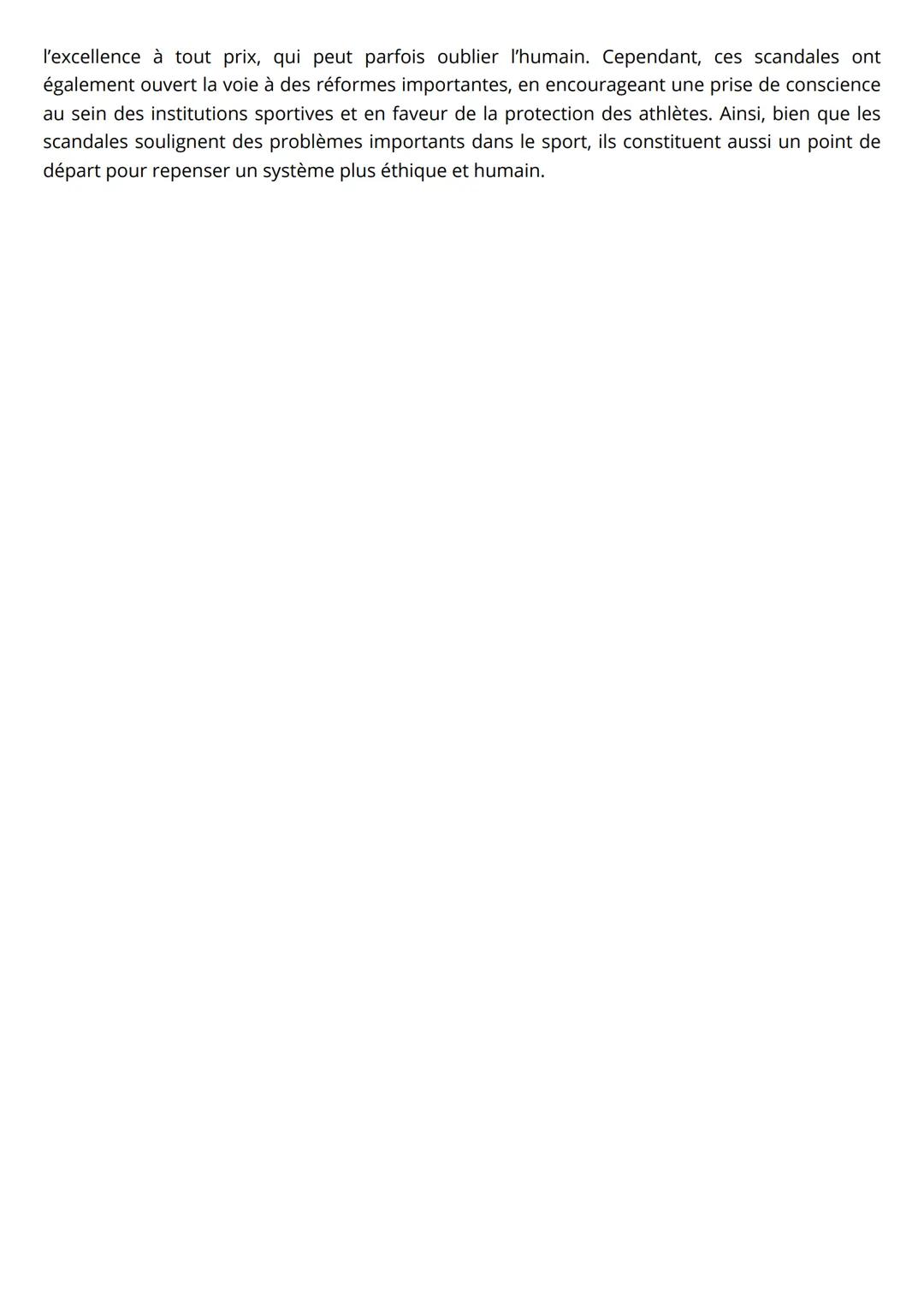 # GRAND ORAL EPPCS

Comment les scandales dans le monde de la
gymnastique reflètent ils les dérives dans le monde
du sport ?

La gymnastique