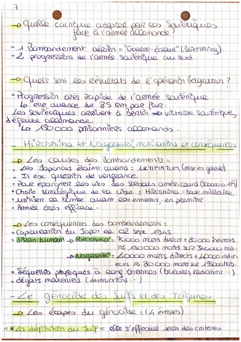 HISTOIRE
Histoire Chapitre 3:
Za 2 nd
дие
guerre mondiale,
une queRRe d'anéantissement
GueRRe d'aneanhissement = queRRe visant à ea dextruct