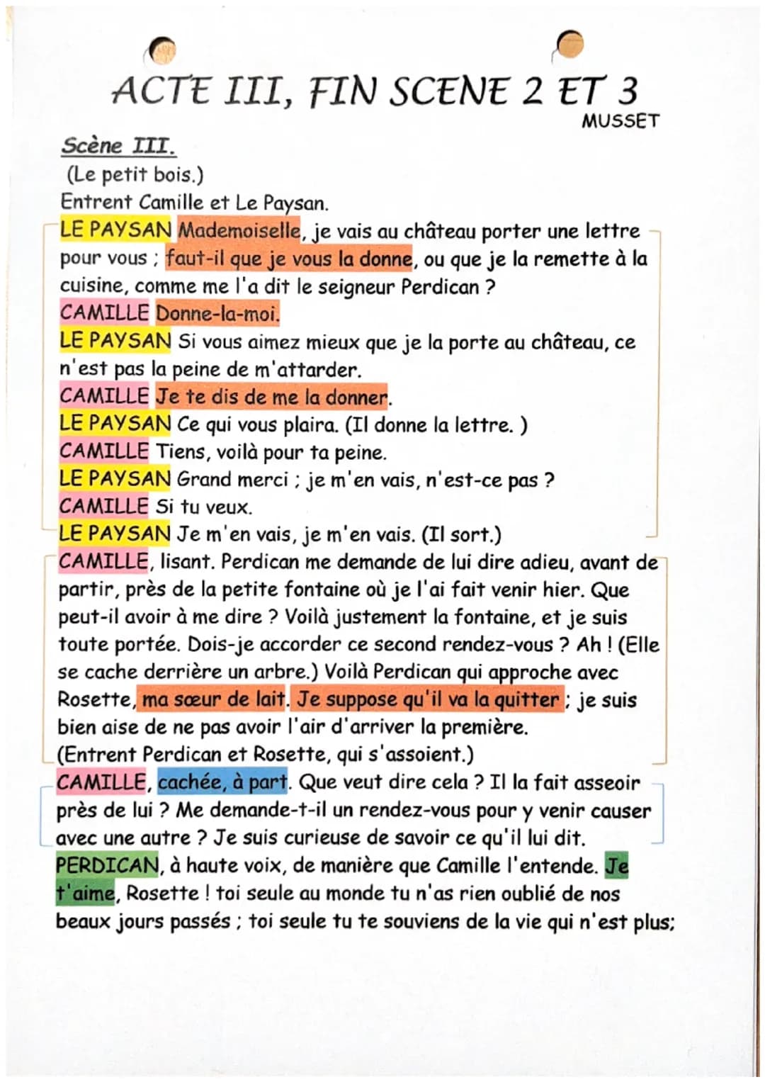 ACTE 3, SCENE 12
Araminte, Dorante.
ARAMINTE. Approchez, Dorante.
DORANTE. Je n'ose presque paraître devant vous.
ARAMINTE, à part.
!
Mariva
