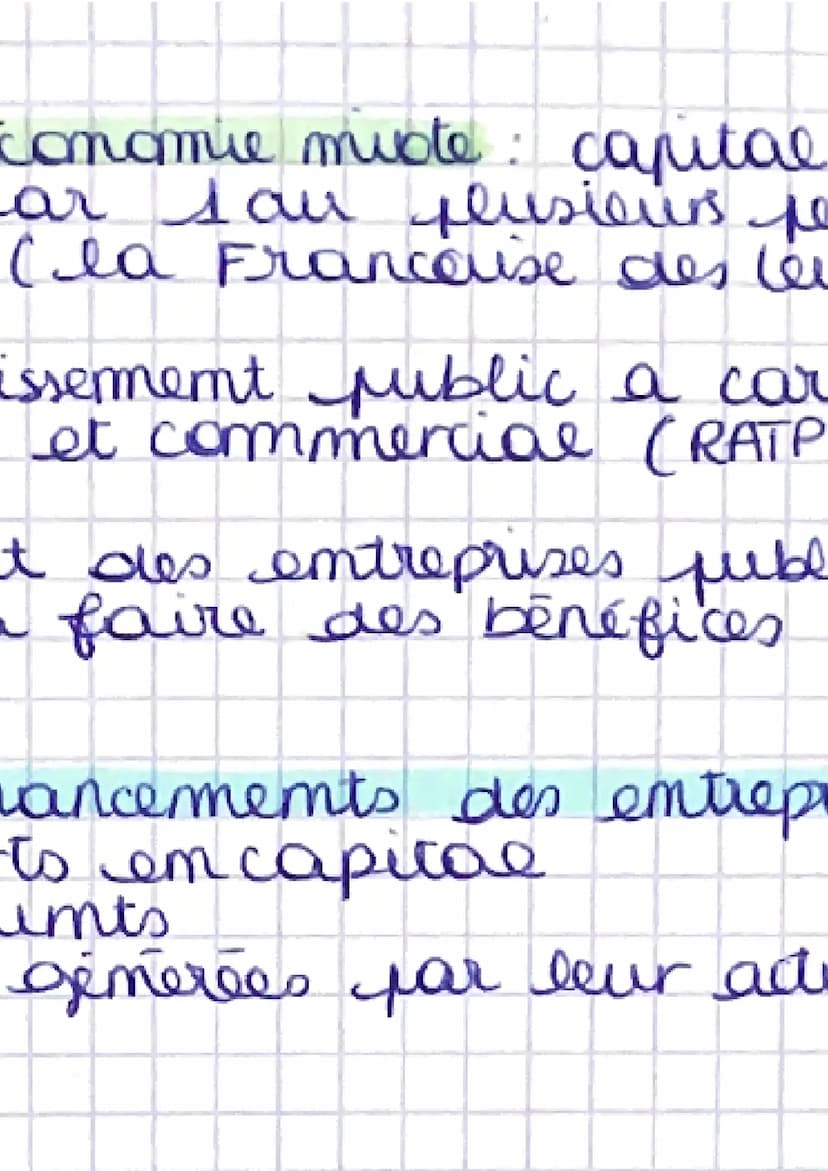 Mana
chap 3
secteur publique - toutes les activités prises en
charges for les creanisations publiques
(administrations collectivutes territo
