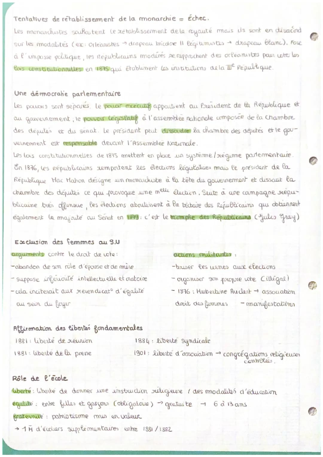 LA MISE EN OEUVRE DU
PROJET RÉPUBLICAIN
Le 2 septembre 1870, c'armée française est battue à Sedan: Napoléon III capitule et
part en exil. Le