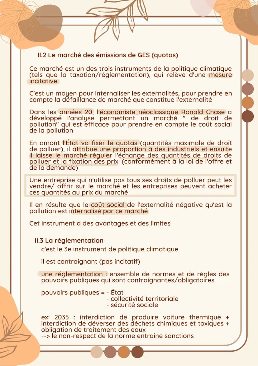 I - Comment les questions environnementales deviennent un
problème public ?
●
●
Croissance = se heurte à des limites écologiques
--> comment