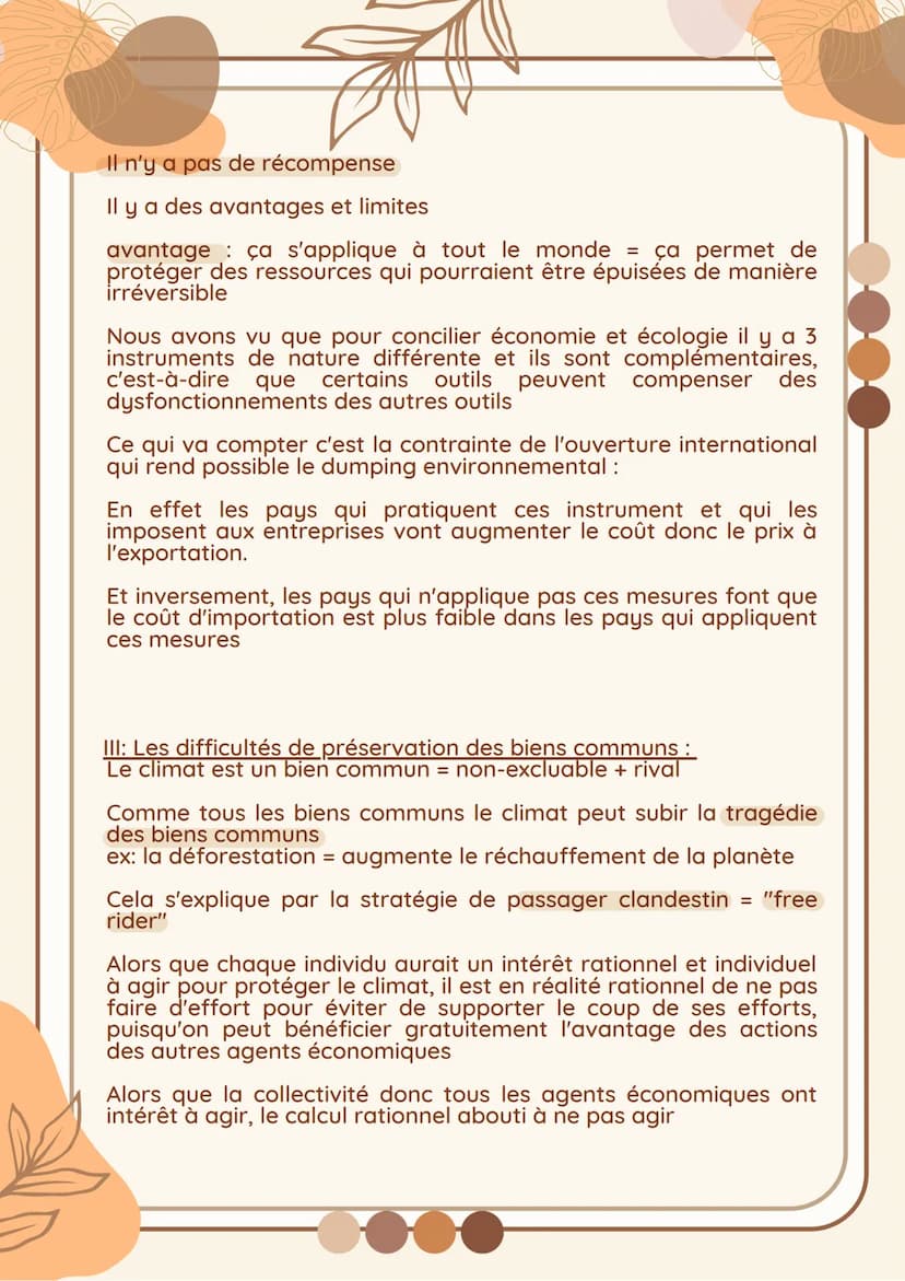 I - Comment les questions environnementales deviennent un
problème public ?
●
●
Croissance = se heurte à des limites écologiques
--> comment