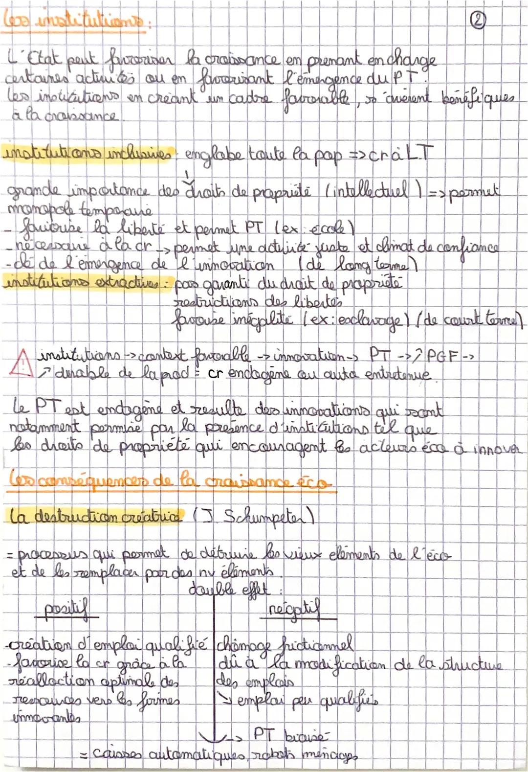 SES La croissance
eco

Quels sont les sources et les défis de la croissance
économique?

Définitions:
cravasance: accroissement durable du v