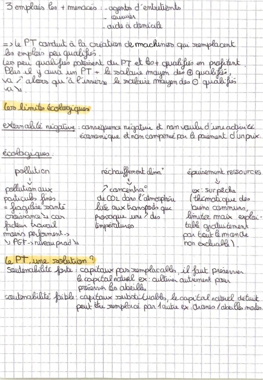 SES La croissance
eco

Quels sont les sources et les défis de la croissance
économique?

Définitions:
cravasance: accroissement durable du v