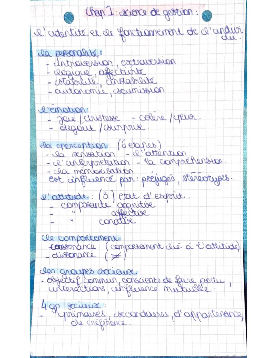 Chapitre 1 MSGN 1ere stmg 