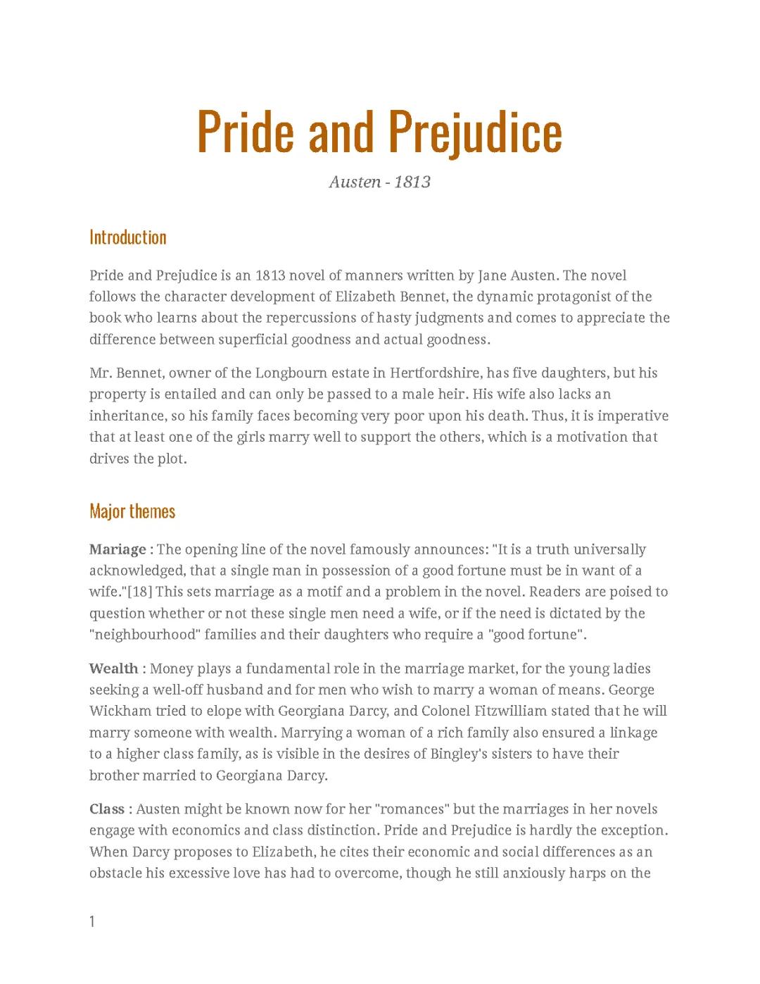 All About Pride and Prejudice: Summary, Characters, and Even the 1995 Movie