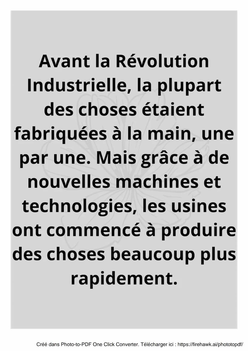 La Révolution
Industrielle
|||||||
00
Créé dans Photo-to-PDF One Click Converter. Télécharger ici : https://firehawk.ai/phototopdf/ La Révol