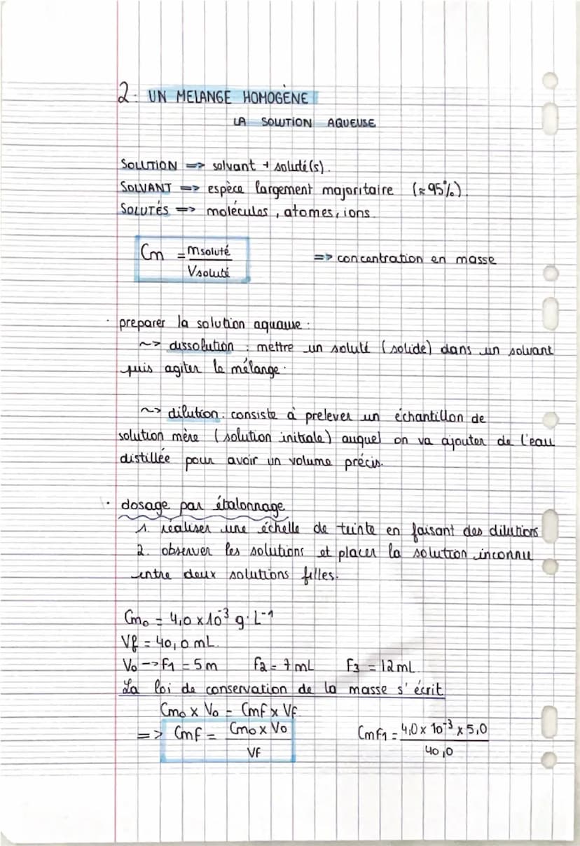 THEME 1 CONSTITUTION ET TRANSFORMATION DE LA
MATIERE
1 MELANGES ET CORPS PUR
CORPS PUR => constitué d'une seule espèce chimique.
0
TYPES DE 