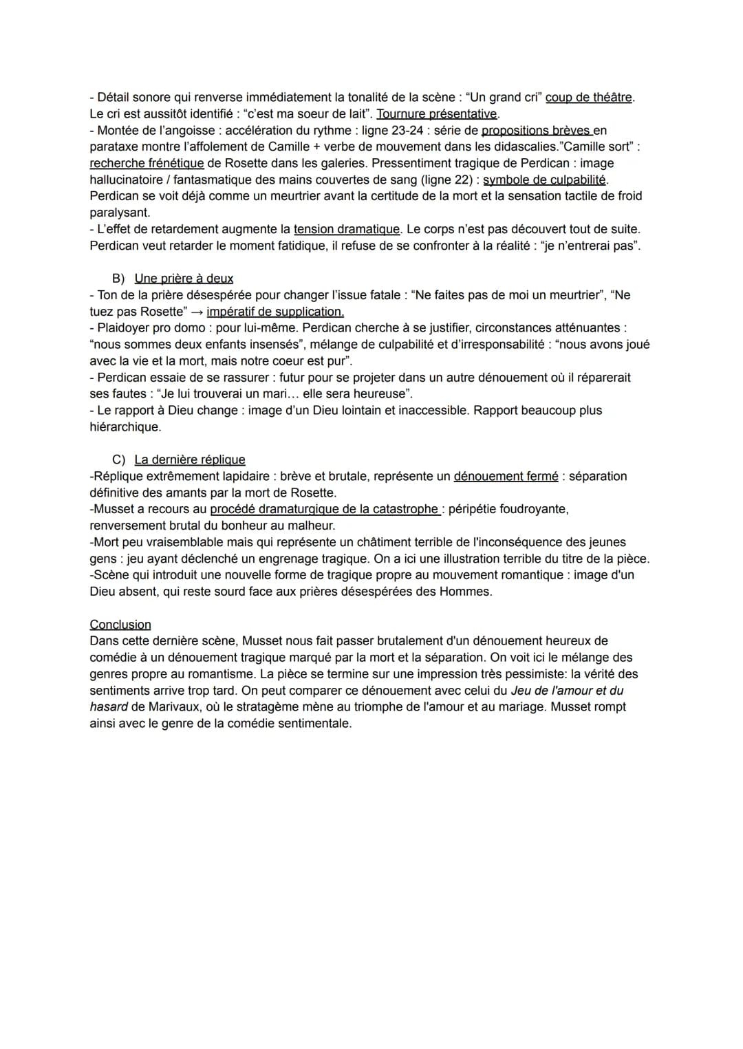 Lecon n°8: Explication linéaire 4, Badine, Acte III, scène 8.
Introduction
Le dénouement est une étape majeure de la dramaturgie (constructi