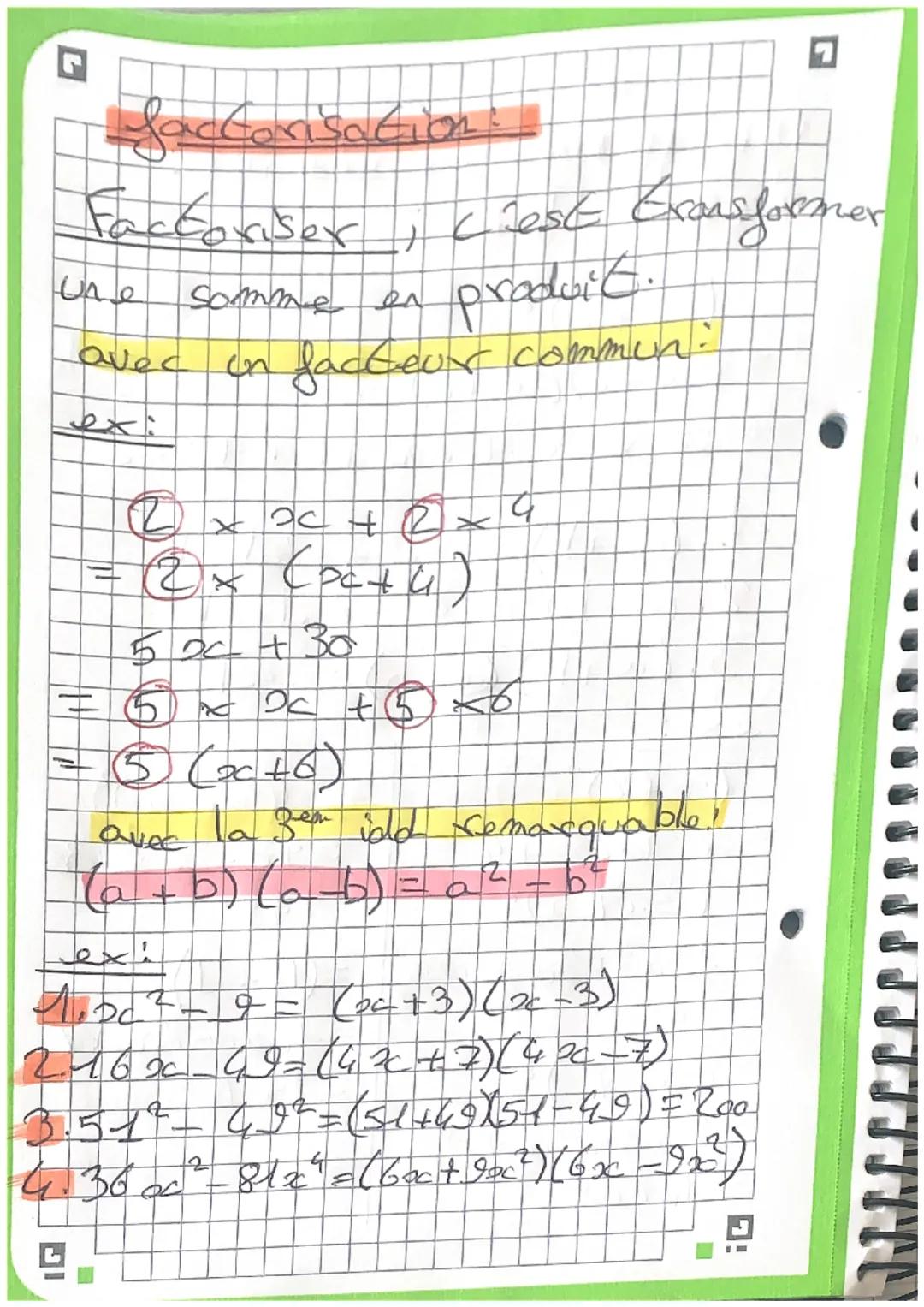# MATH

Calco littera

Réduire une expression litteral, cast
I'ecrire le plus simplement possible
ex: $5x + 3x$
= $800$
$3x^2 + 2x + 4 - x^2