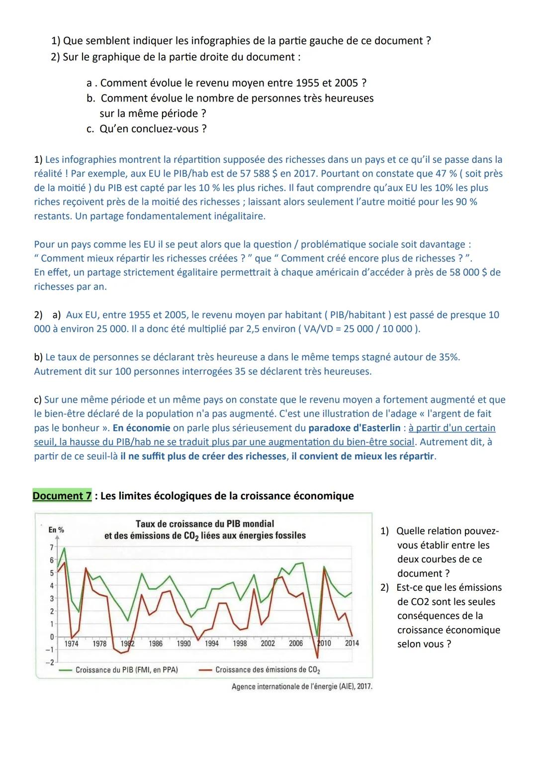 Chapitre 1 - La création de richesses en économie
Les objectifs du chapitre :
- Montrer que la production est assurée par les entreprises ma