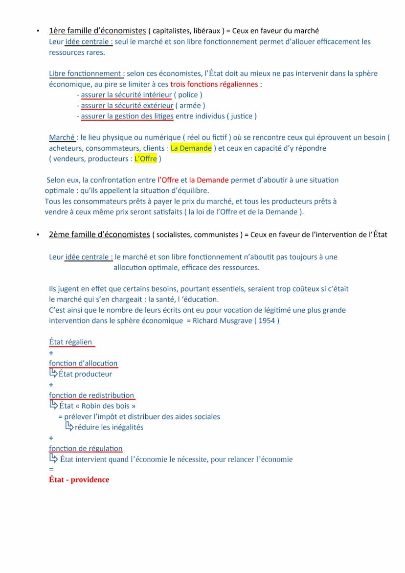 Chapitre 1 - La création de richesses en économie
Les objectifs du chapitre :
- Montrer que la production est assurée par les entreprises ma