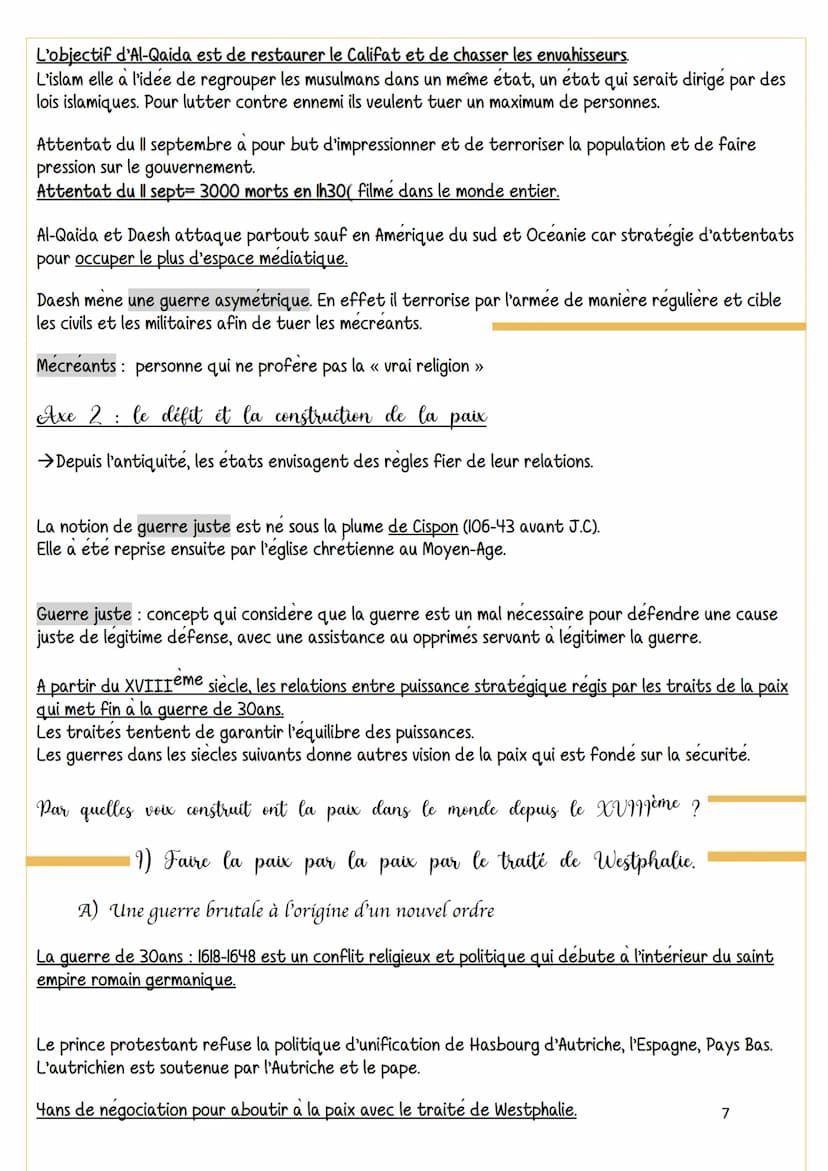 La guerre de 7ans peut alors être qualifie de IGM car elle se déroule sur 4 continents différents
Les Anglais eux commettent des guerres à o