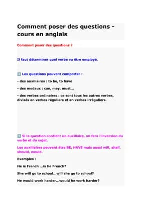 Know Conjugaison des modaux et auxiliaires.  thumbnail