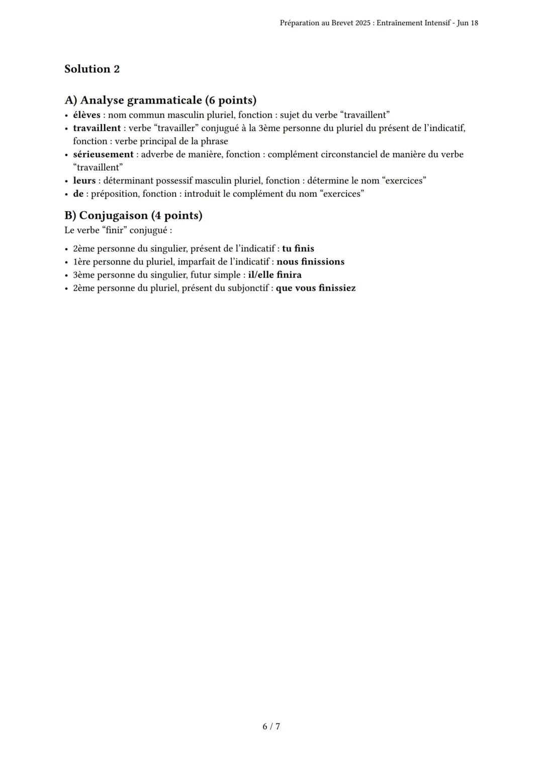 Préparation au Brevet 2025: Entraînement Intensif
Brevet
Généré par Léna Thirion Rutyna - Jun 18
Description: Ce test évalue les compétences
