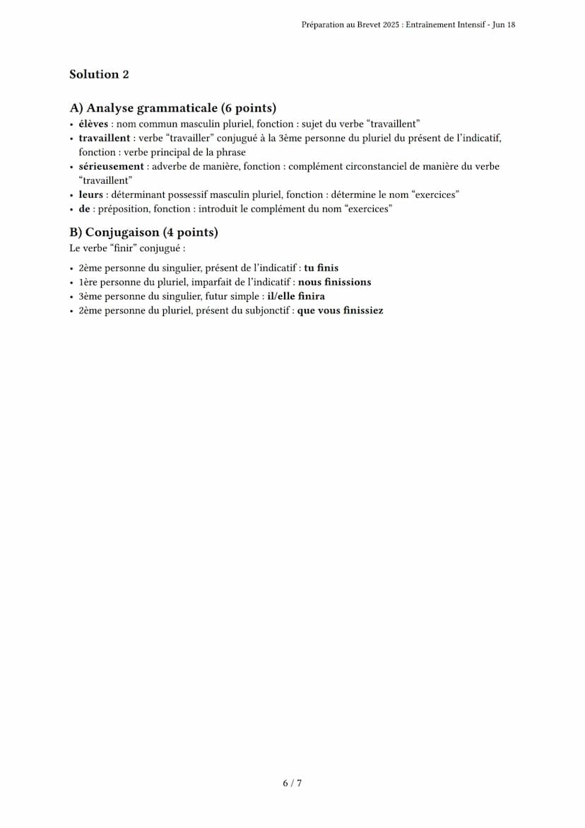 Préparation au Brevet 2025: Entraînement Intensif
Brevet
Généré par Léna Thirion Rutyna - Jun 18
Description: Ce test évalue les compétences