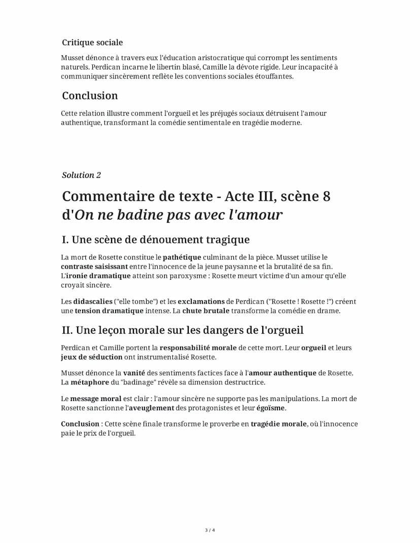 30 May 2025
Dissertation: On ne badine pas avec l'amour
Tâche 1
Analyse littéraire - Les personnages et leurs relations
Analysez la relation