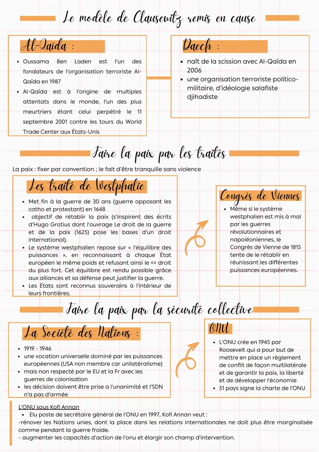 HGGSP
●
thème : Faire la guerre, faire la paix : formes de conflis et mode
de résolution
La
C. Clausewitz
Guerrier et théoricien prussien
.