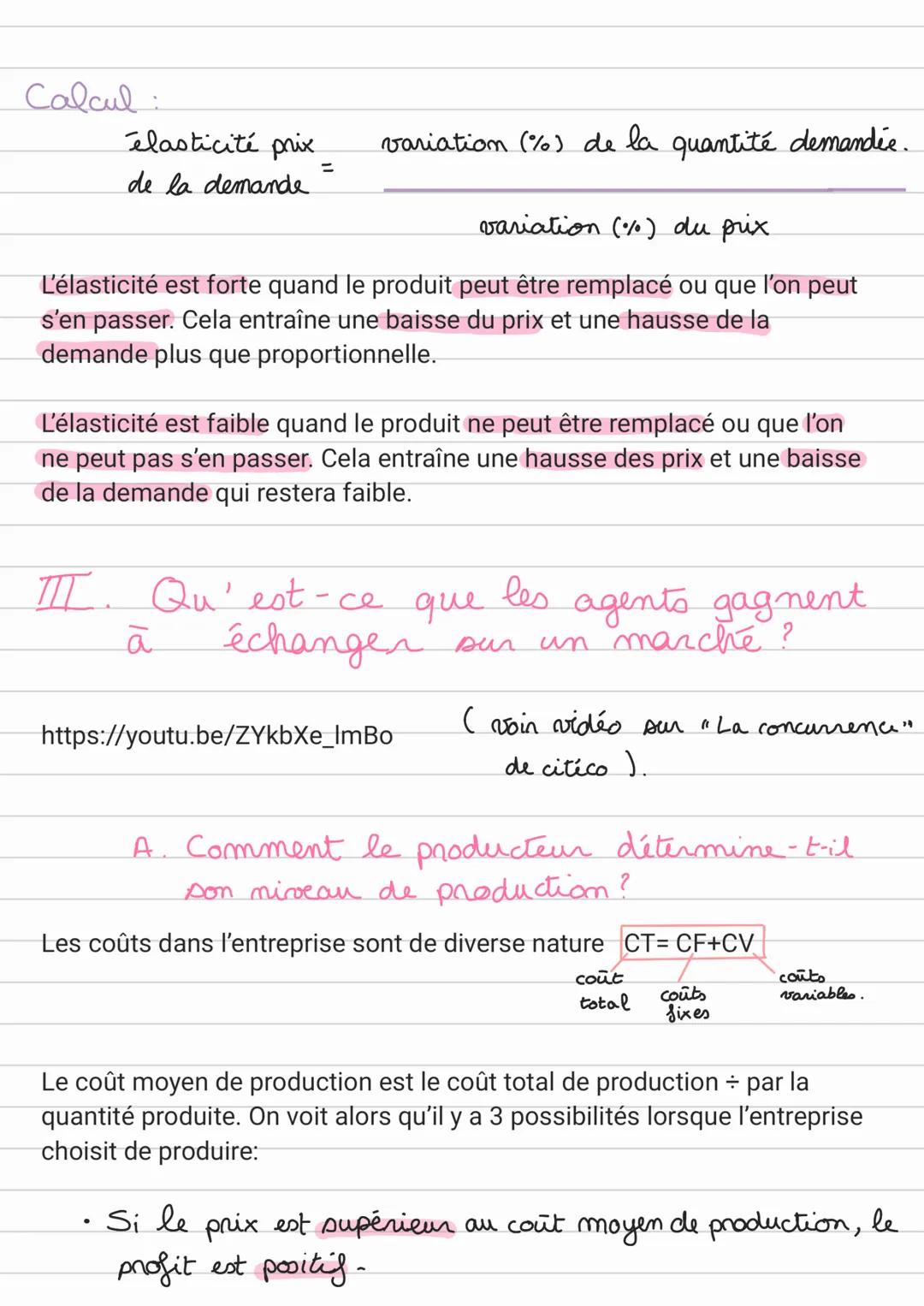 Dosien 2
INTRO:
Def Le marché concurrentiel est un modèle qui repose sur des règles, il
est en équilibre grâce à la loi de l'offre et de la