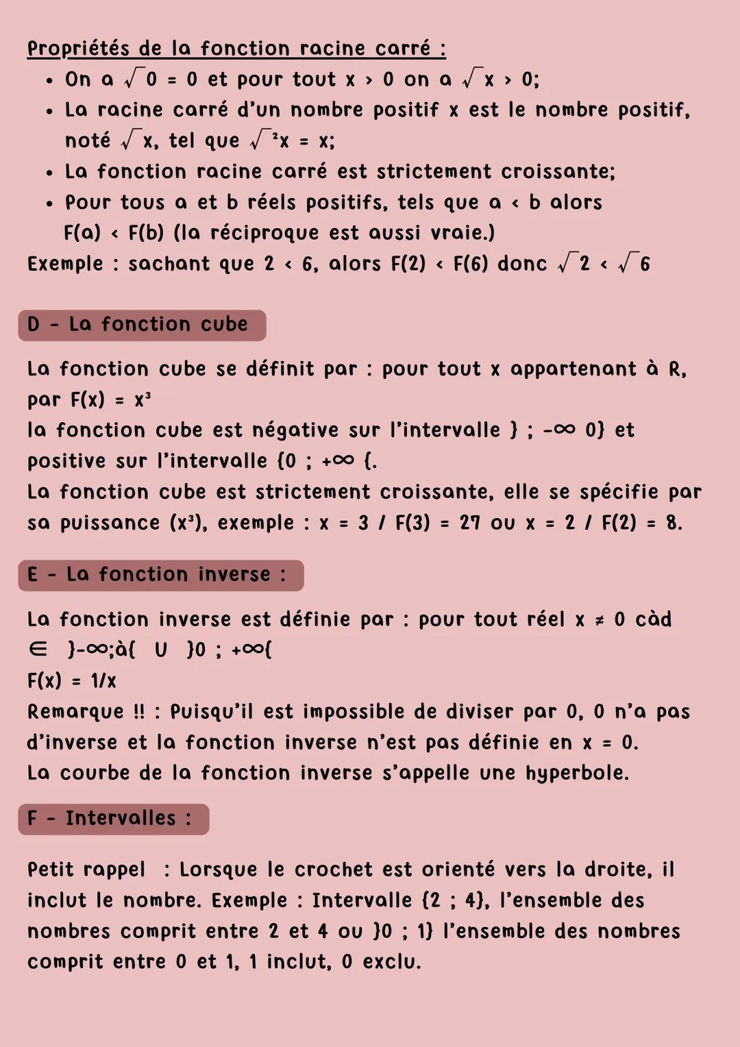 Mathématiques
DATE
SUJET
12 fev. 2024
fonctions
Introduction : notions de fonctions :
Une fonction est un processus, qui, associe à un nombr