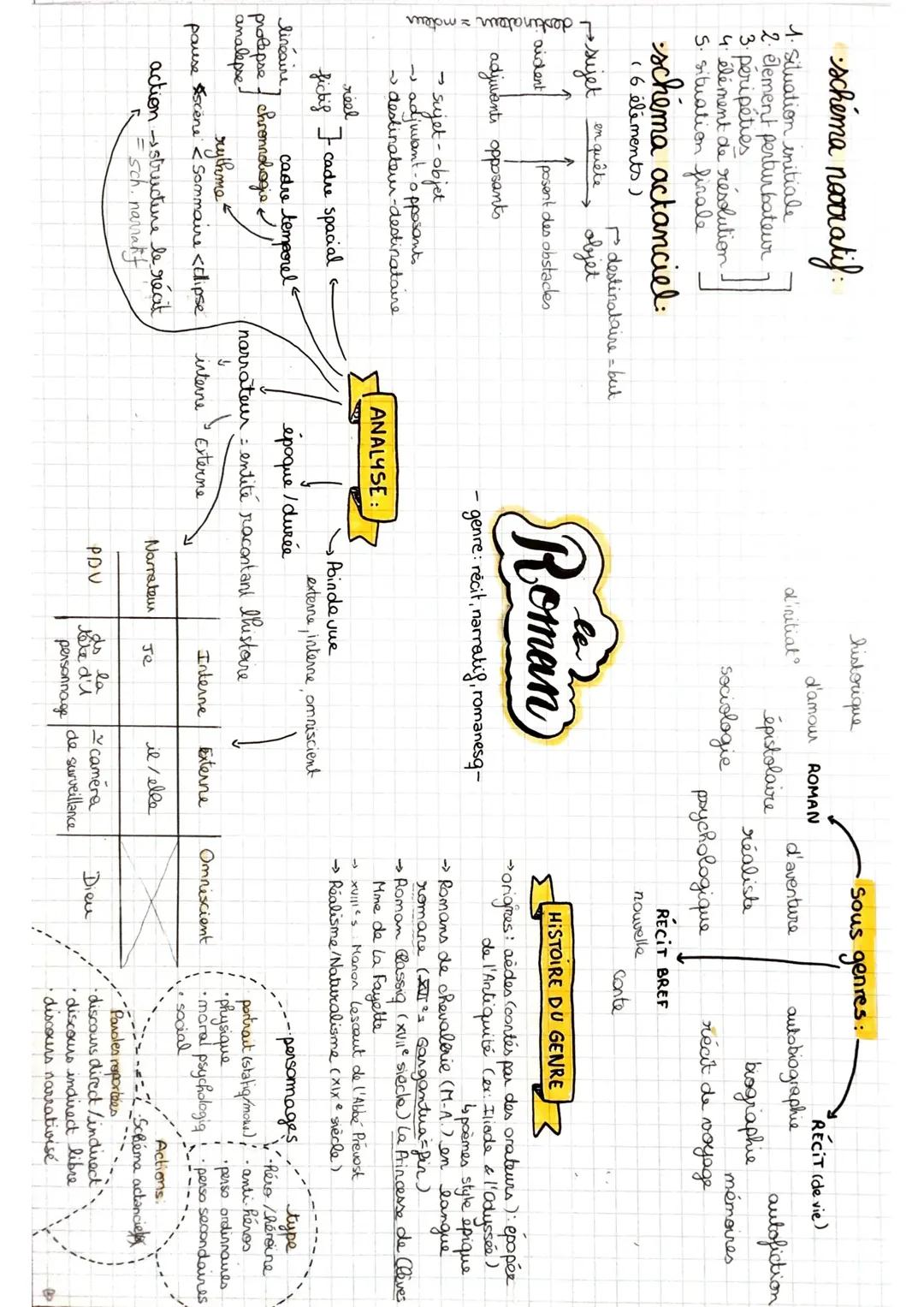 Le roman carte mentale