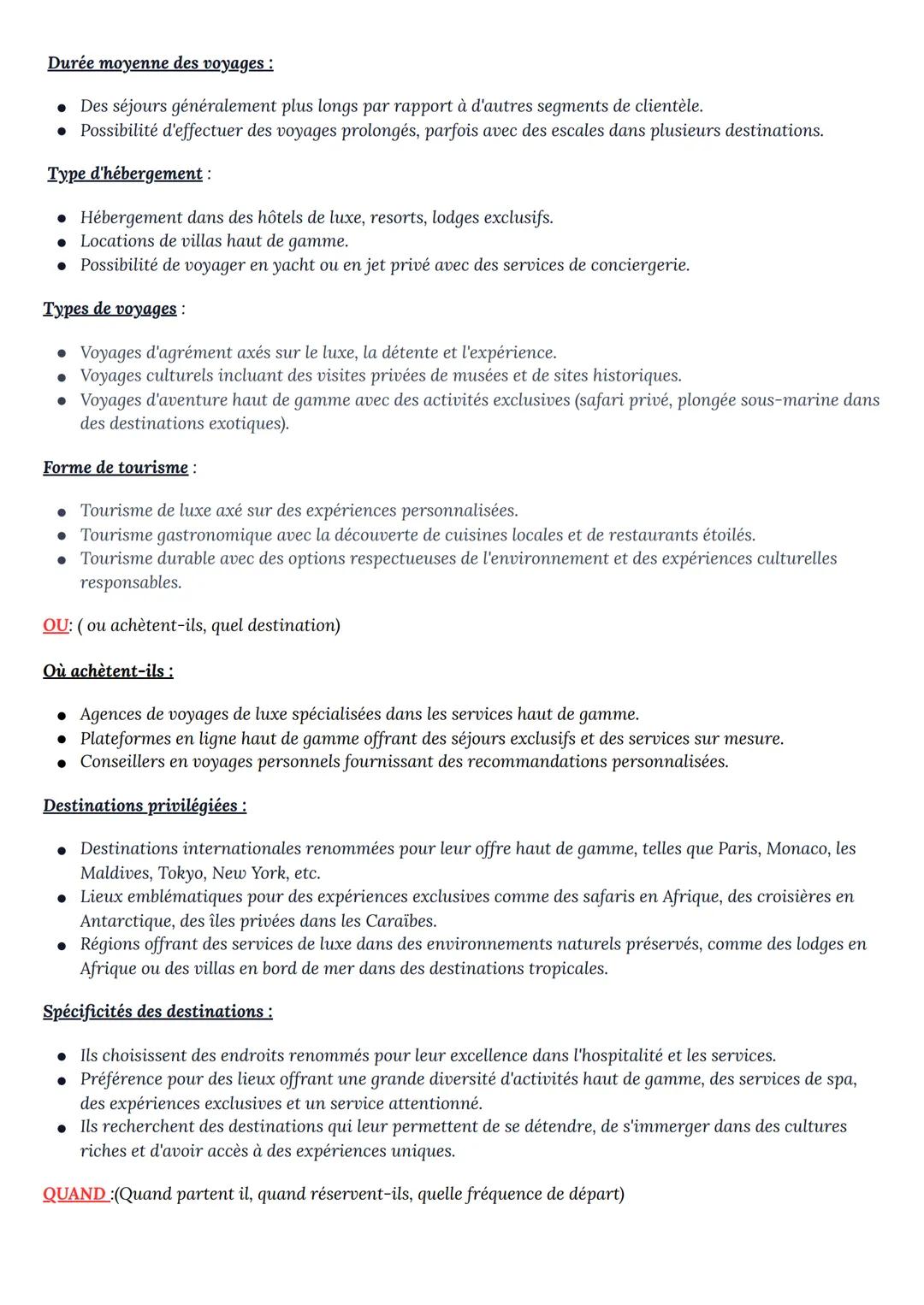 Etude de la clientèle haute contribution
1) Définition
La clientèle haute contribution, souvent qualifiée de haut de gamme ou premium, se co