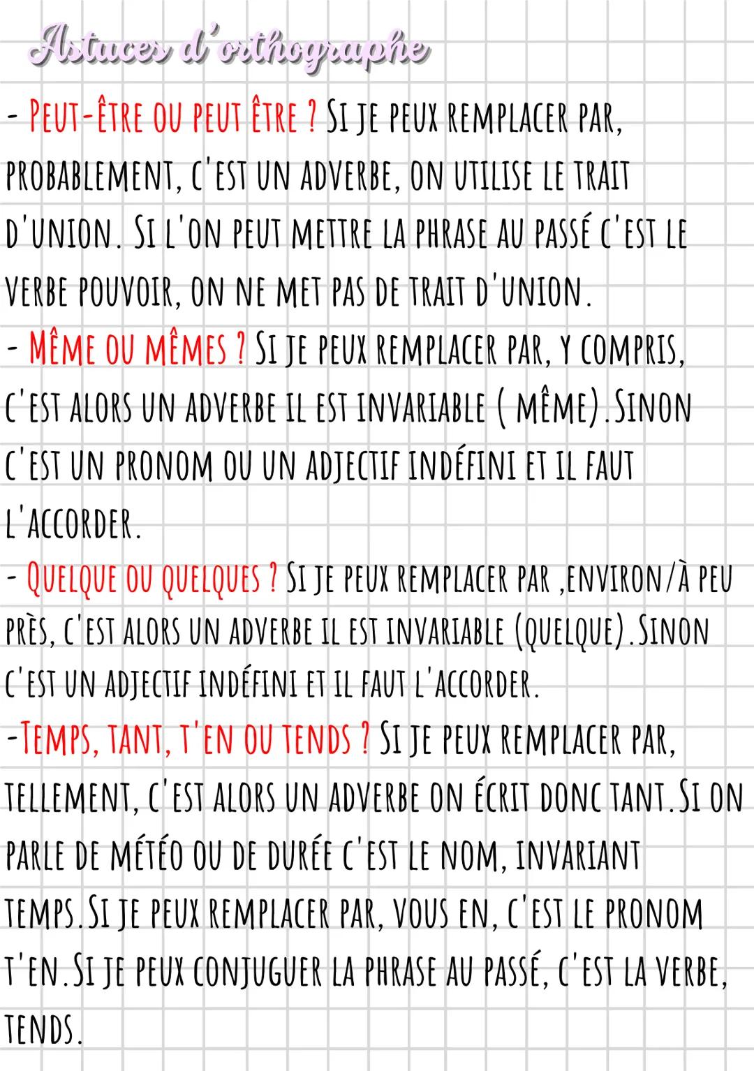 Français
Réaliser une bonne trace écrite
C'est quoi?
Souvent dans les années collège et parfois lycée,
devrez écrire des traces écrites, sur