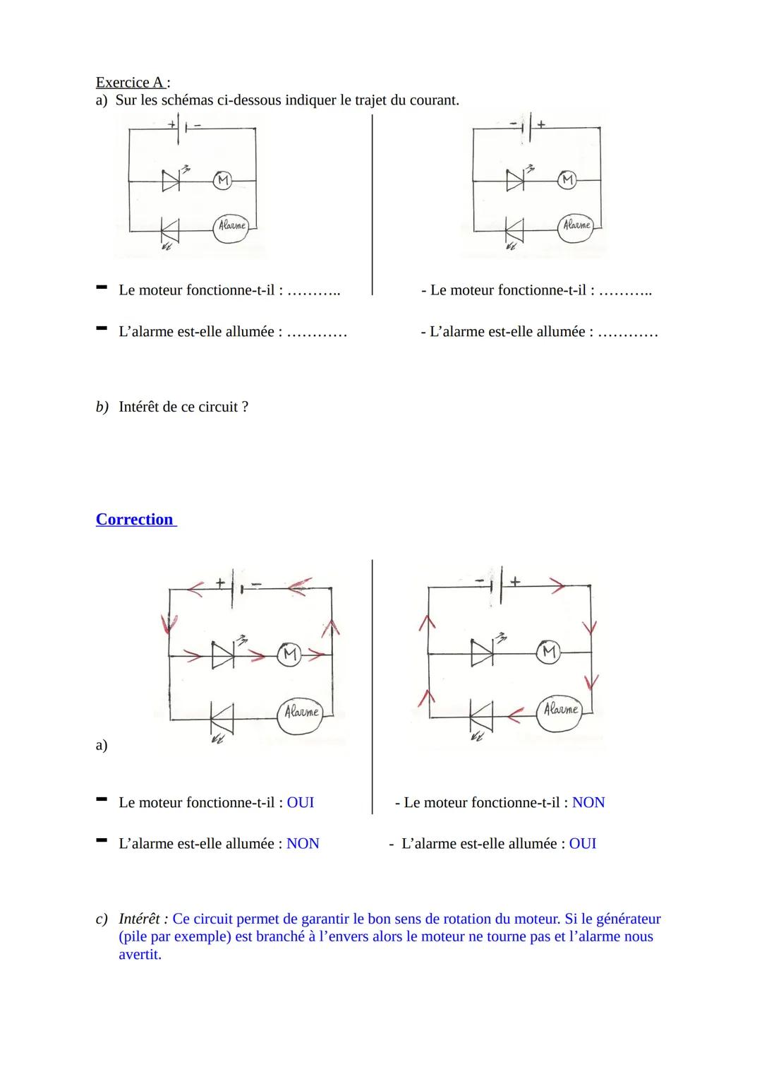 # CHAP. 4 : CIRCUIT EN DERIVATION
Lorsqu'une lampe avant de voiture est grillée, l'autre continue de fonctionner.
Les deux lampes brillent