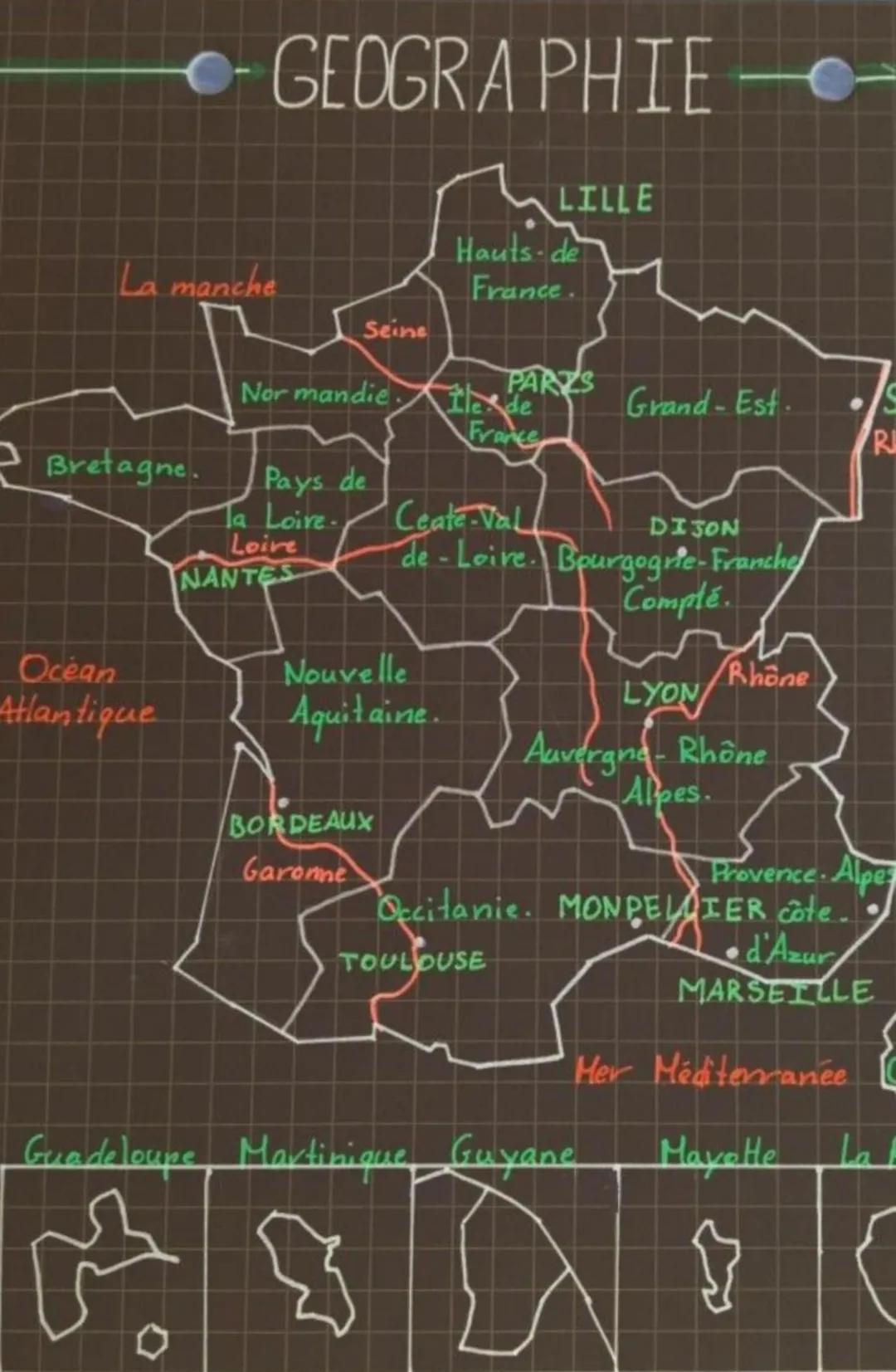 La manche
GEOGRAPHIE
LILLE
Hauts-de
France.
Seine
PARTS
Nor mandie
Ile de
Grand-Est.
France
R
Bretagne.
Pays de
Ta Loire.,
Loire
NANTES
Ceat