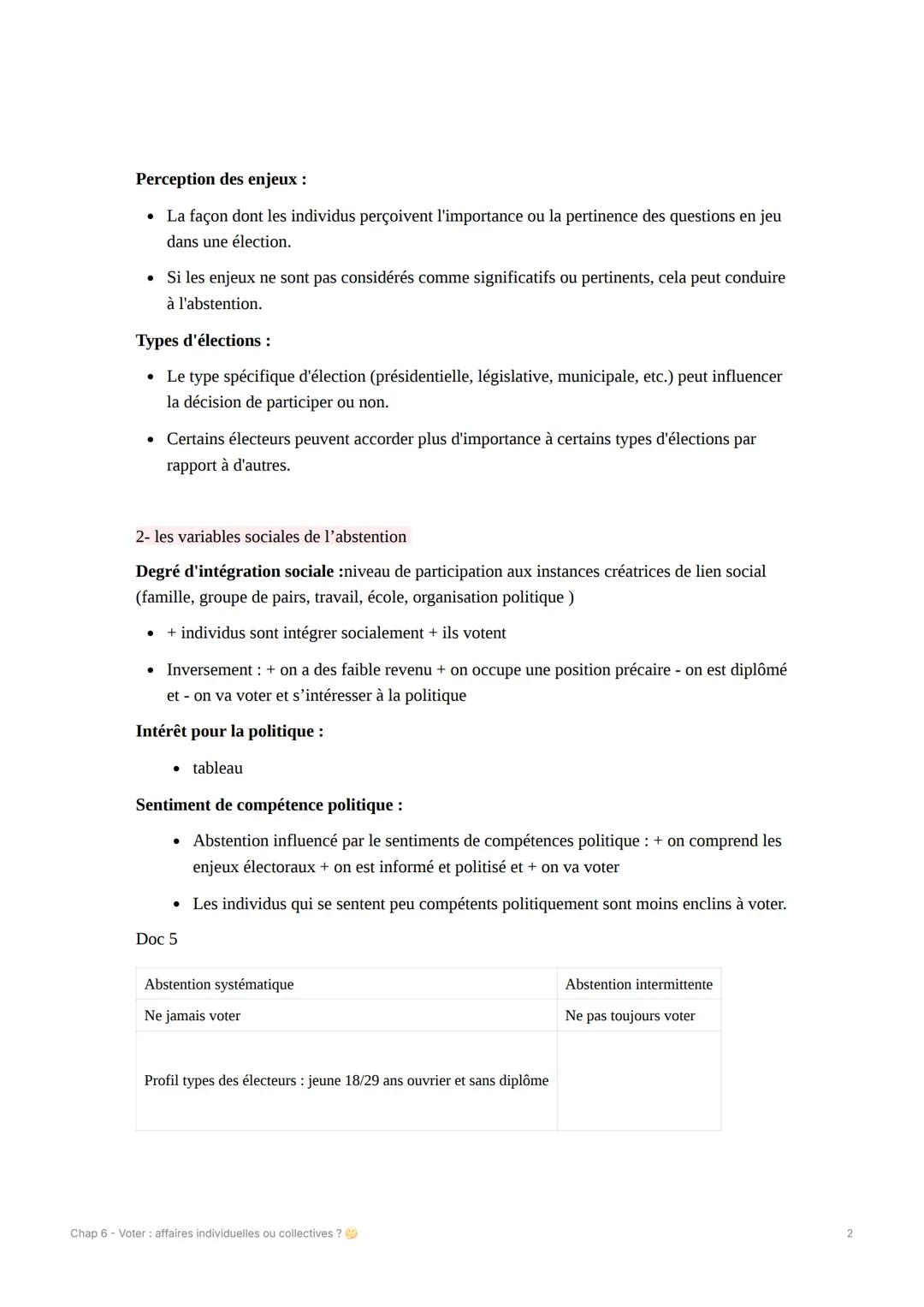 Chap 6 - Voter: affaires
individuelles ou collectives?
|- Comment expliquer la progression de l'abstention aux élections ?
A- Comment mesure