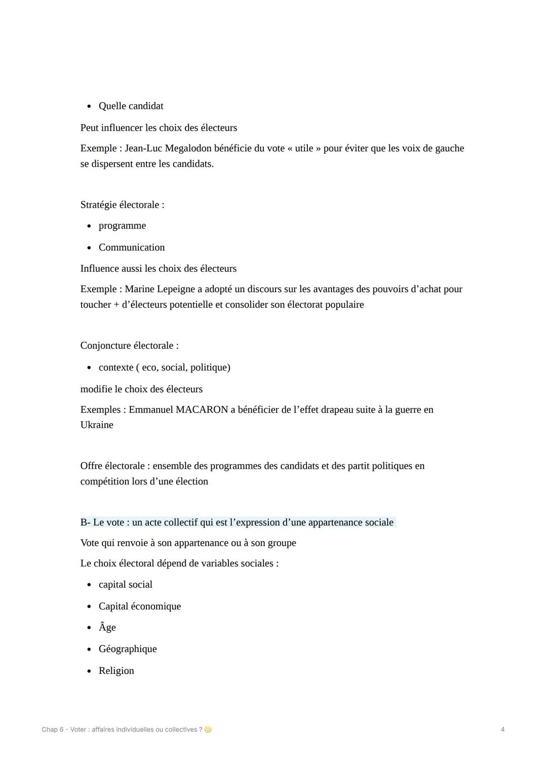 Chap 6 - Voter: affaires
individuelles ou collectives?
|- Comment expliquer la progression de l'abstention aux élections ?
A- Comment mesure