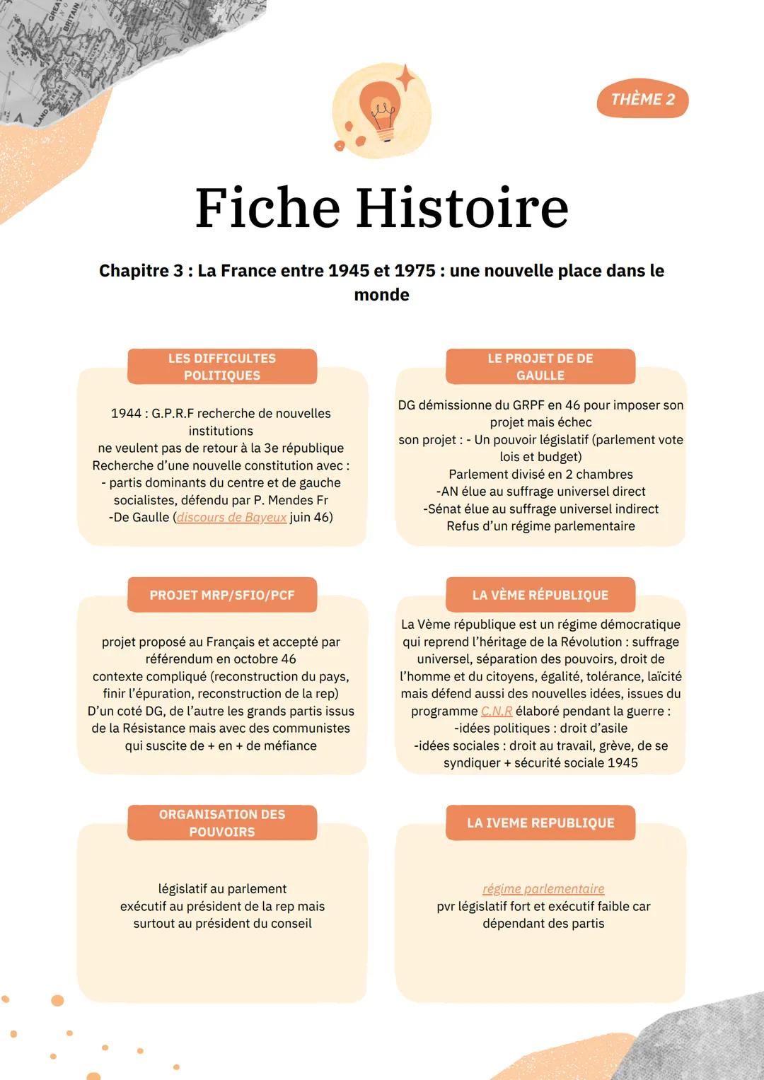 Thème 2 Chapitre 3 histoire