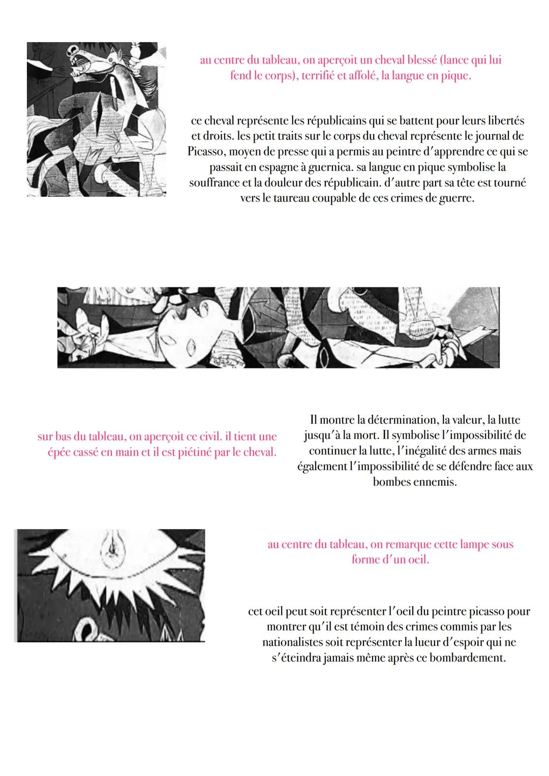 # GUERNICA
Quelques repères historiques
En 1937, l'Espagne était en pleine guerre civile opposant les
nationalistes aux républicains. Guer