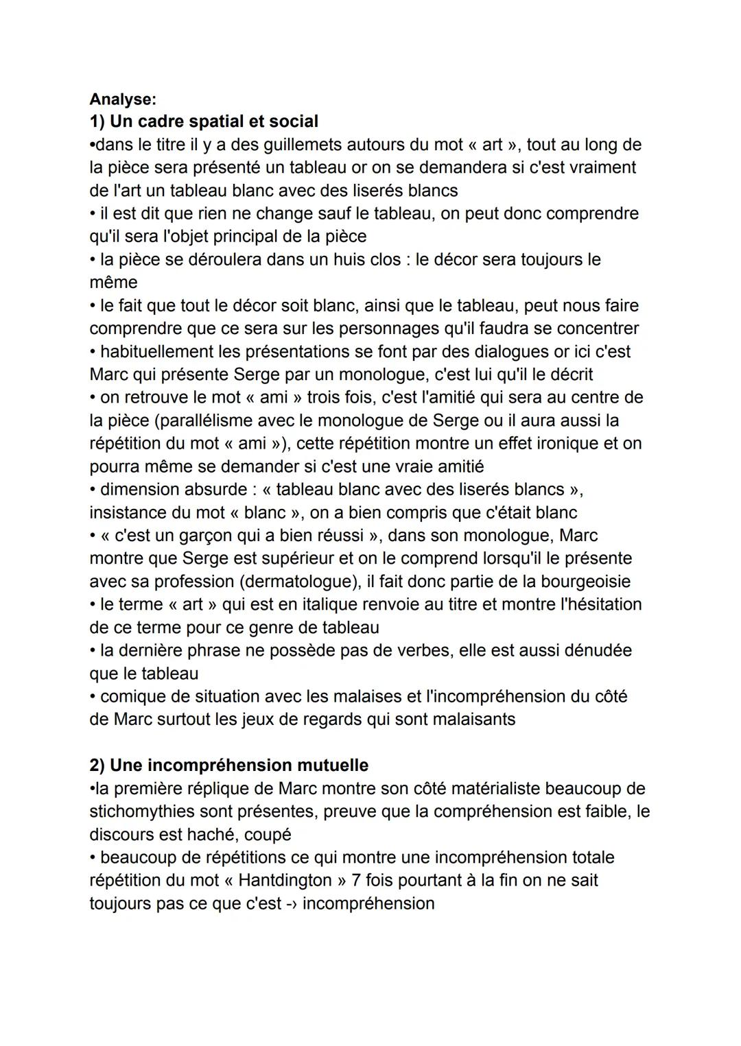 Intro: La pièce est écrite en 1994 par Yasmina Réza et spécialement destinée
aux acteurs Arditi, Luchini et Vaneck. Elle a été représentée a