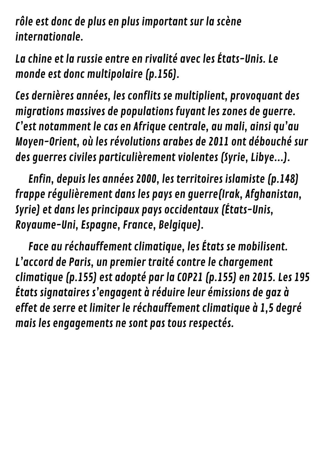 Fiche d'histoire:
Chapitres:Cnjeux et conflits dans le monde après 1959.
Les dates:
1991: éffondrement du bloc de l'est et la disparition