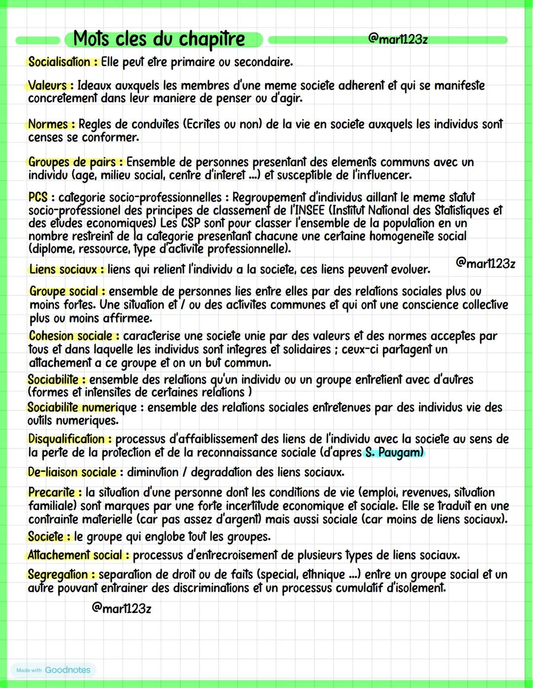 SES - Chapitre 2 :
Comment se construisent et
evolvent les liens sociaux ?
@mart123z
Plan du chapitre
Sequence 1: De l'individu a la societe