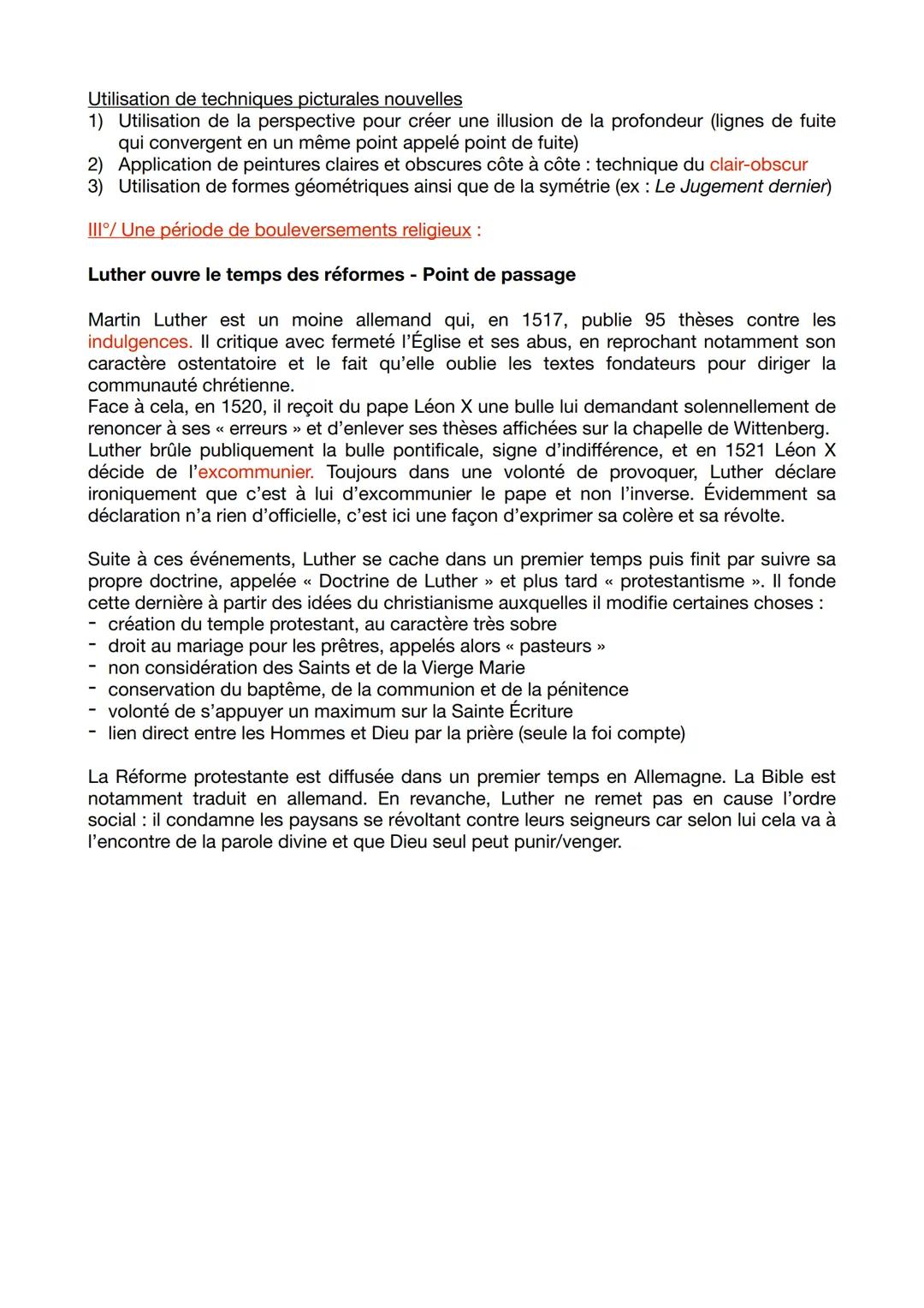 Introduction :
CHAPITRE 5: RENAISSANCE, HUMANISME
RÉFORMES RELIGIEUSES ET MUTATIONS EN EUROPE
Aux XVe et XVIe siècles, l'Europe connaît une