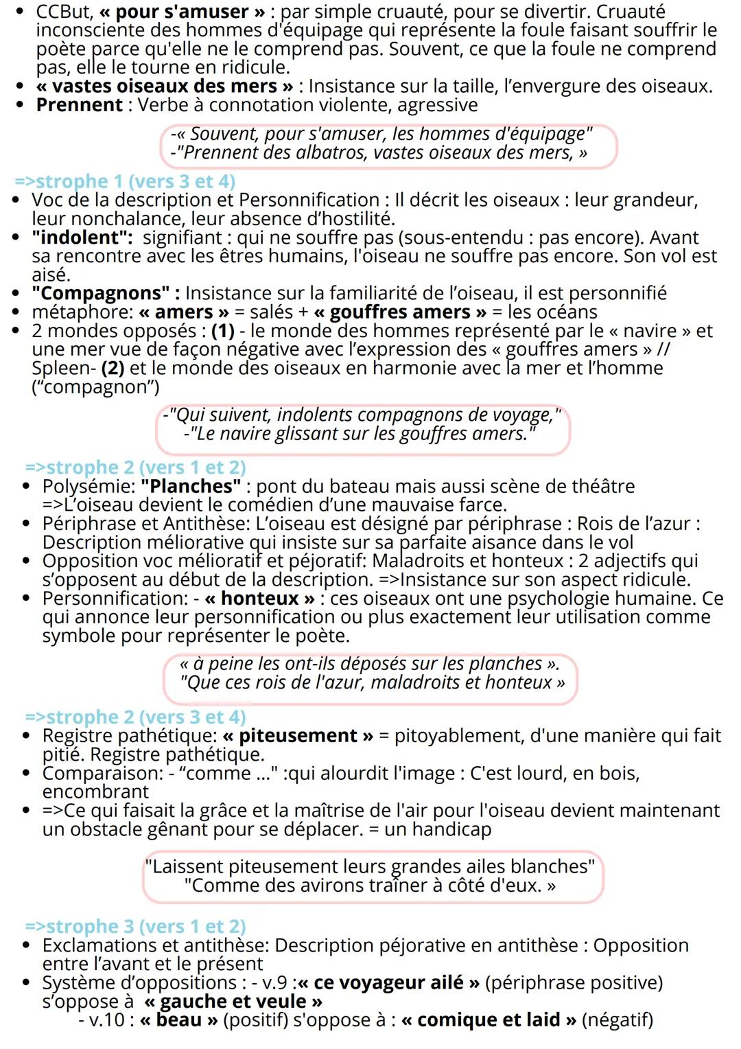 # L'ALBATROS
Texte 3
Alchimie poétique: la
boue et l'or
I-INTRO:
AUTEUR:
*   Charles Baudelaire: héritier bourgeois
*   Fréquente de nomb
