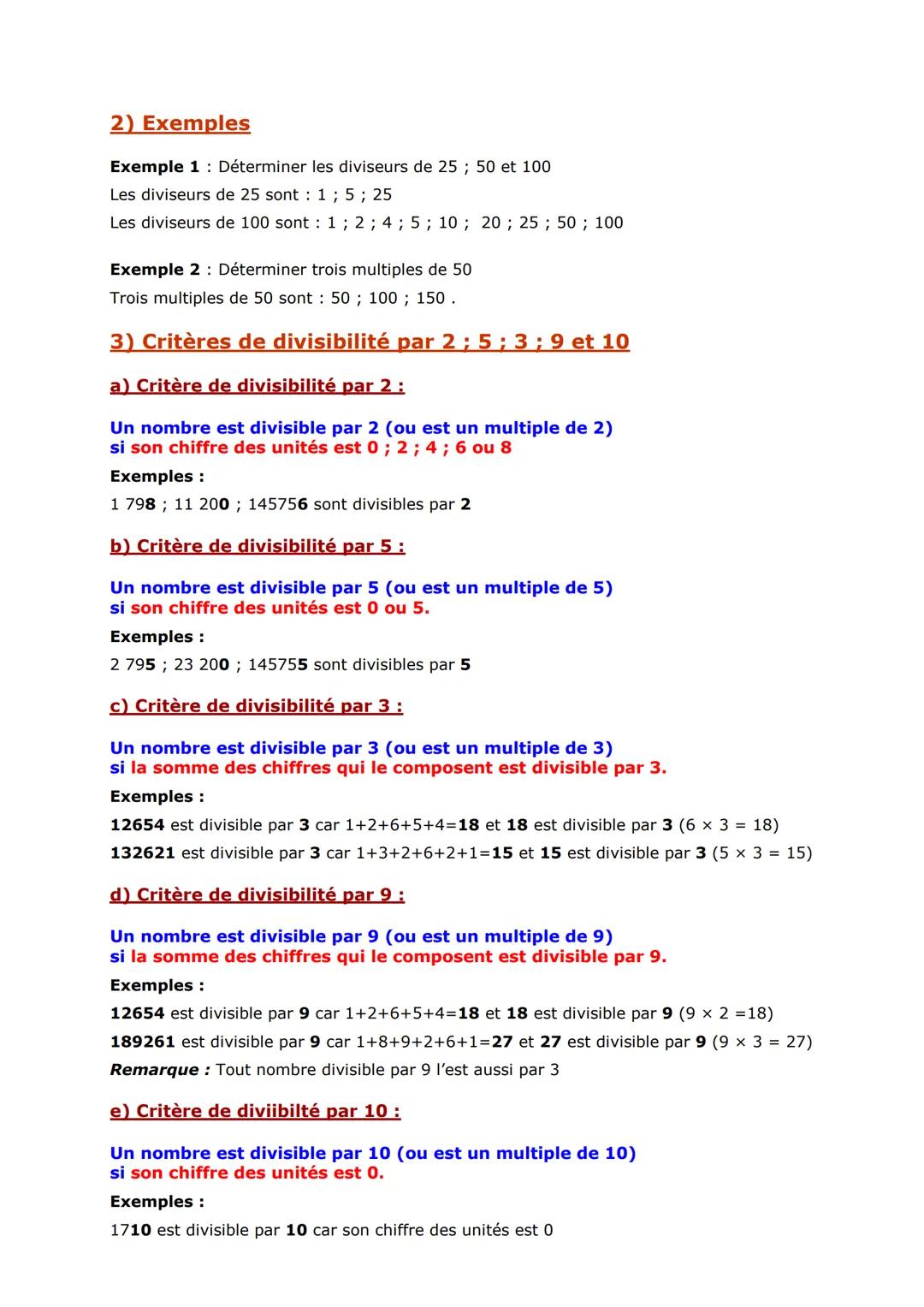 Division Euclidienne Division Décimale
I) Division Euclidienne
Définition
Effectuer la division euclidienne d'un nombre entier a, appelé div