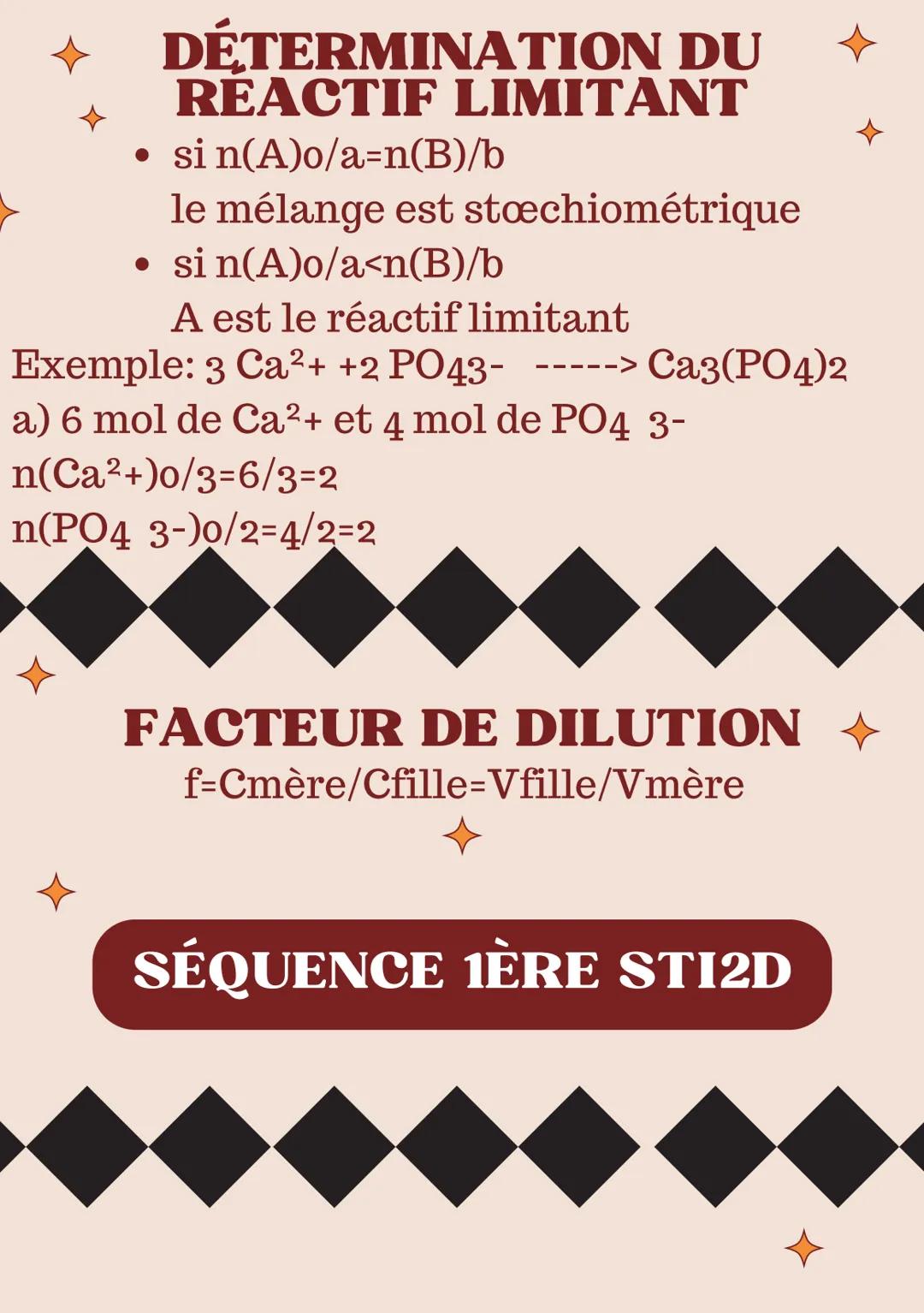 PHYSIQUE
* CHIMIE⭑
MASSE MOLAIRE
M(O) 16 g.mol-1
M(H2O)= 2*M(H)+M(O)
= 2*1+16
RELATION ENTRE MASSE ET
QUANTITÉ DE MATIÈRE
n(A)=m(A)/M(A)
n(A