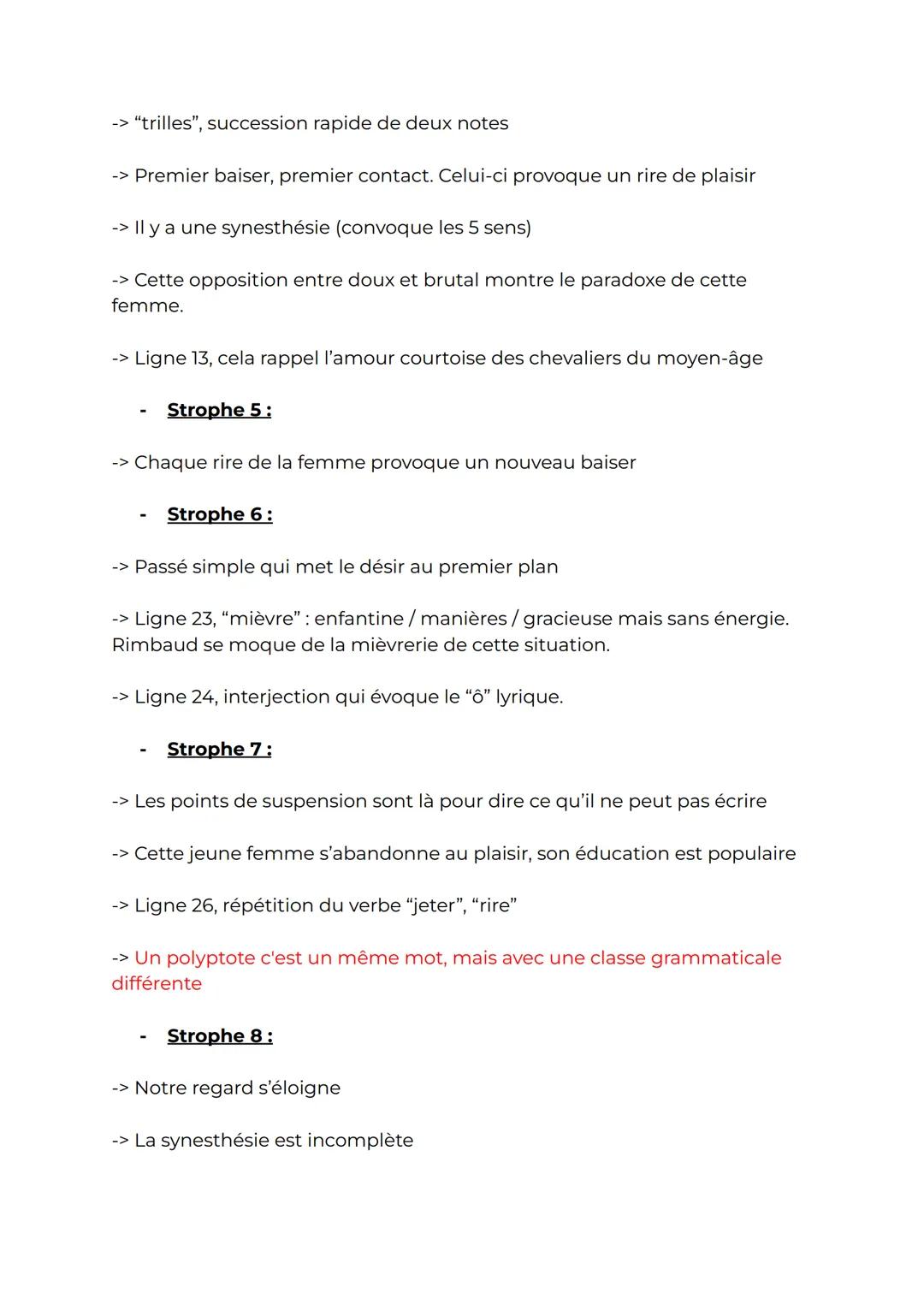 Français - Texte n°5:
Objet d'étude: La poésie du XIXe au XXIe siècle
Titre : Arthur Rimbaud - "Cahiers de Douai" - "Première soirée" - 1870