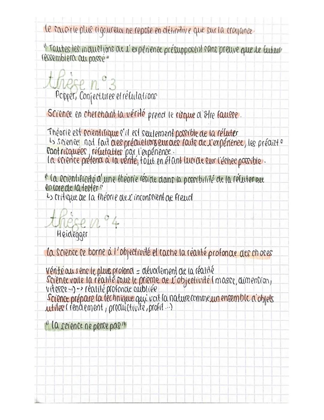 # La science
Ensemble des theaies
et pratiques visant à une
connaissance justifiée
thèse n°1
Platon, République
3 definitions pasibles
↓